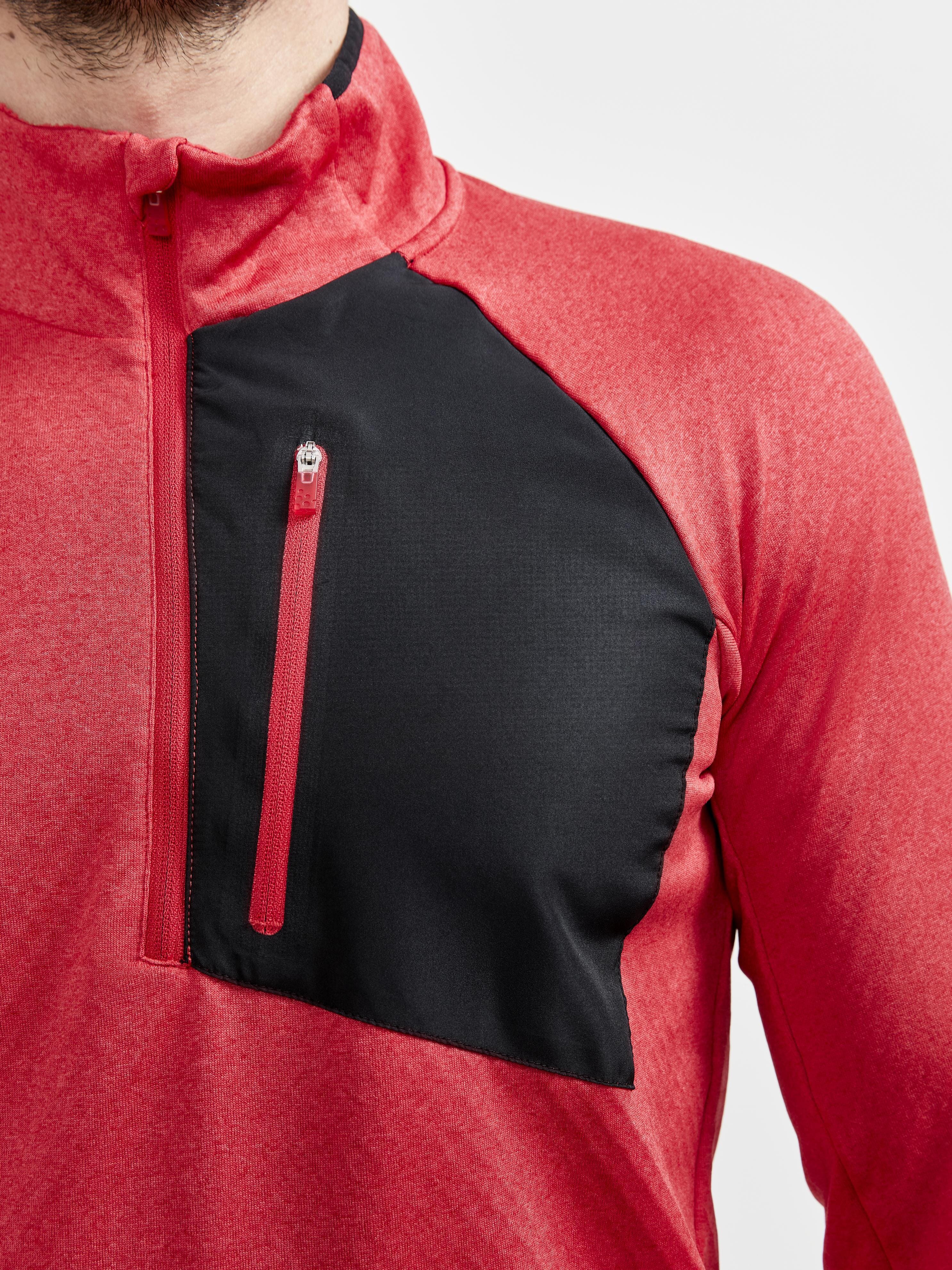 Men's Core Trim Thermal Midlayer - LYCHEE-MELANGE - Image 4