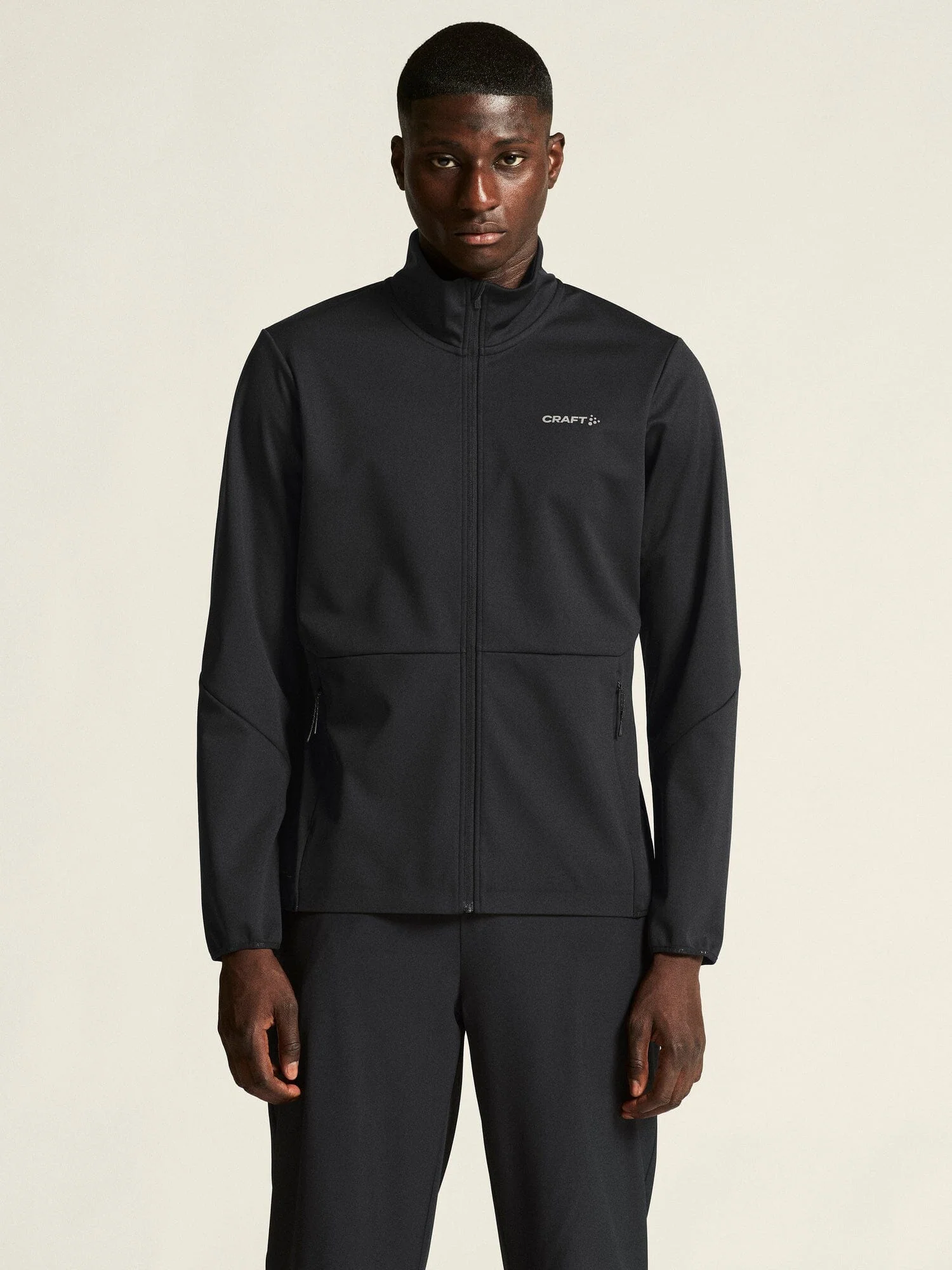 Men's Core XC Training Jacket - Black - Image 2