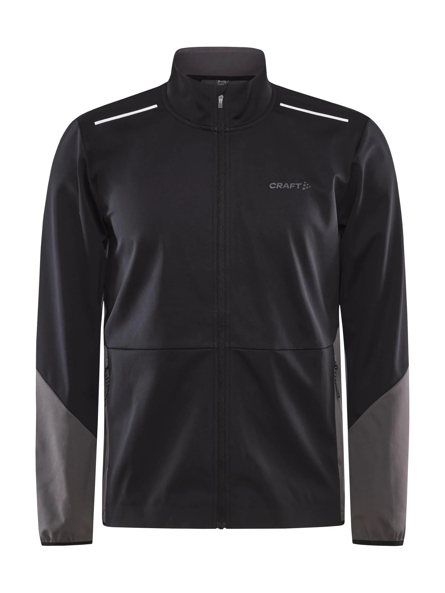 Men's Core XC Training Jacket - Black/Granite - Image 6