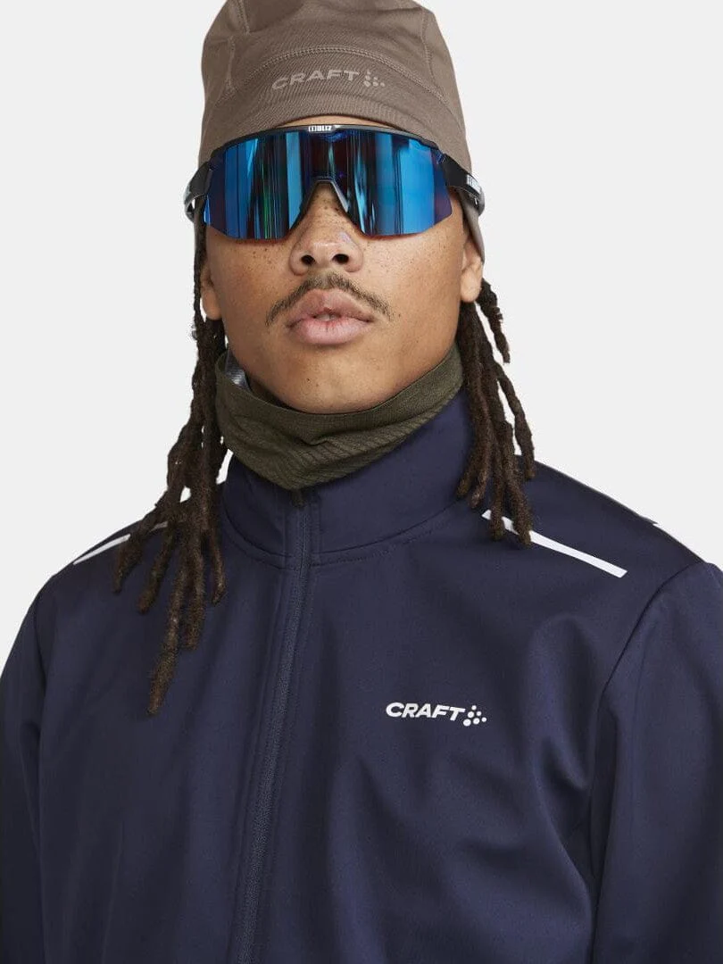 Men's Core XC Training Jacket - Blaze/Tofu - Image 2