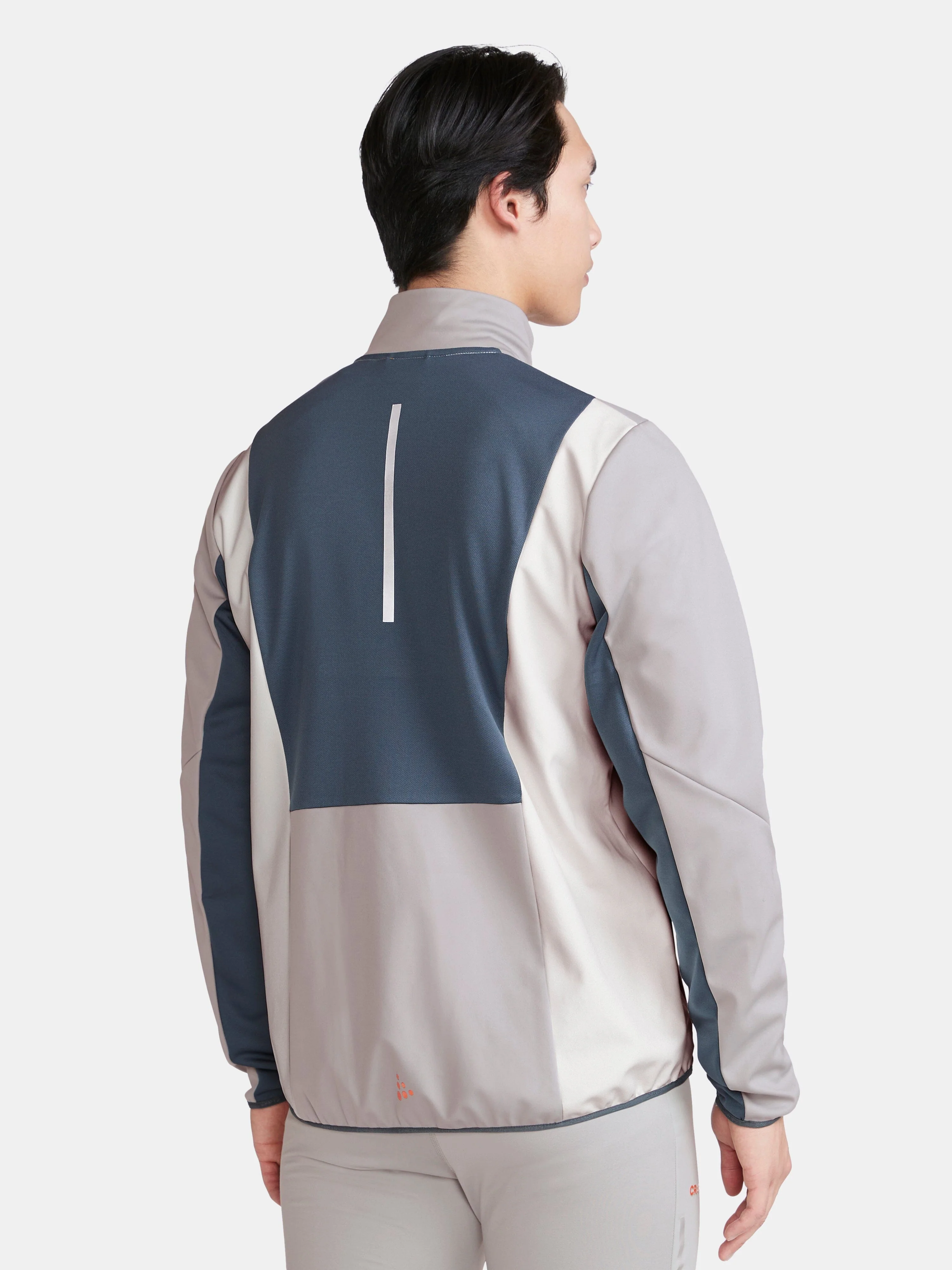 Men's Core XC Training Jacket - Ghost/Tofu - Image 2