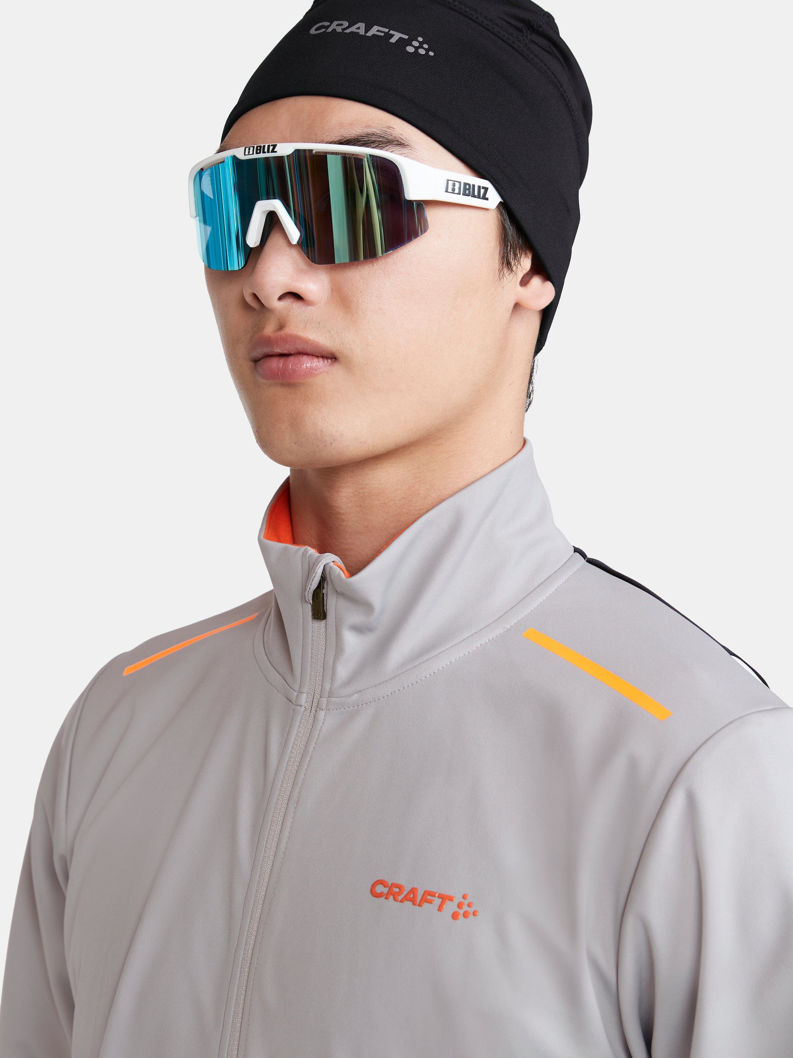 Men's Core XC Training Jacket - Ghost/Tofu - Image 5