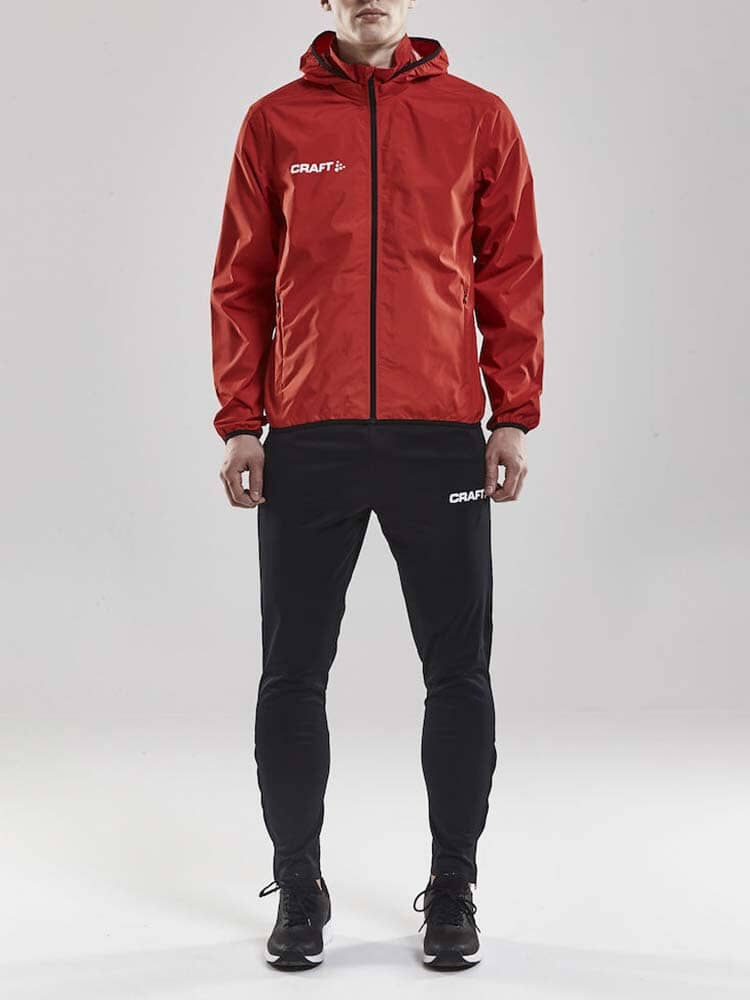 Men's Craft Jacket Rain - BLACK