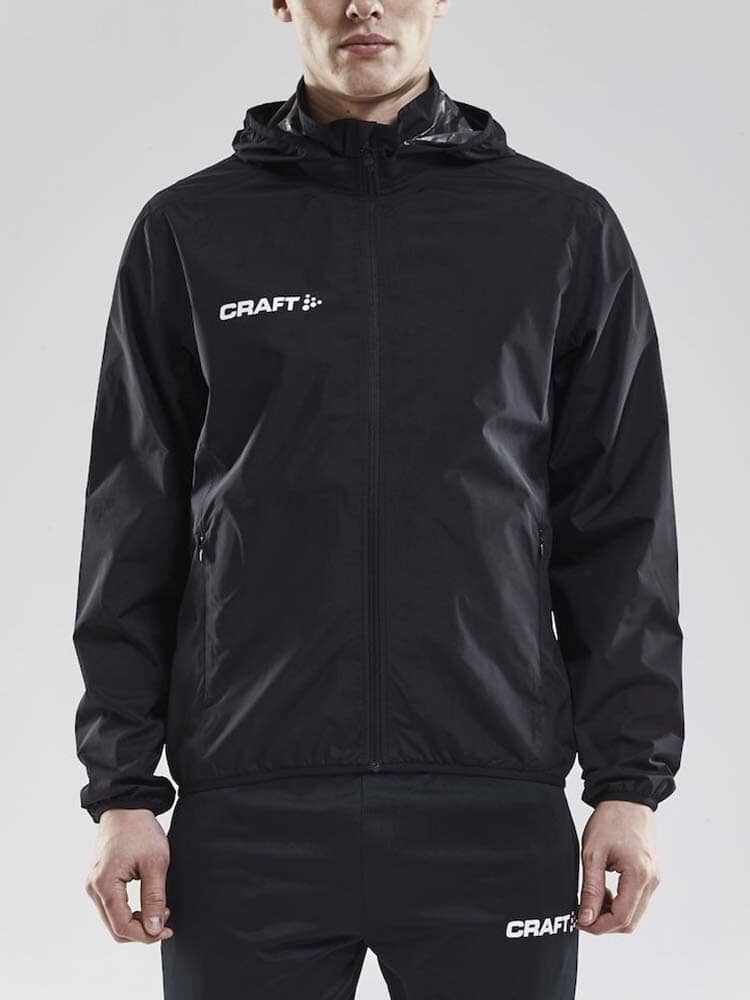 Men's Craft Jacket Rain - BLACK - Image 2