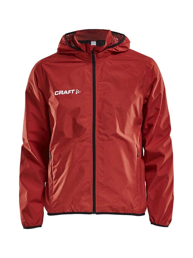 Men's Craft Jacket Rain - BRIGHT RED - Image 4