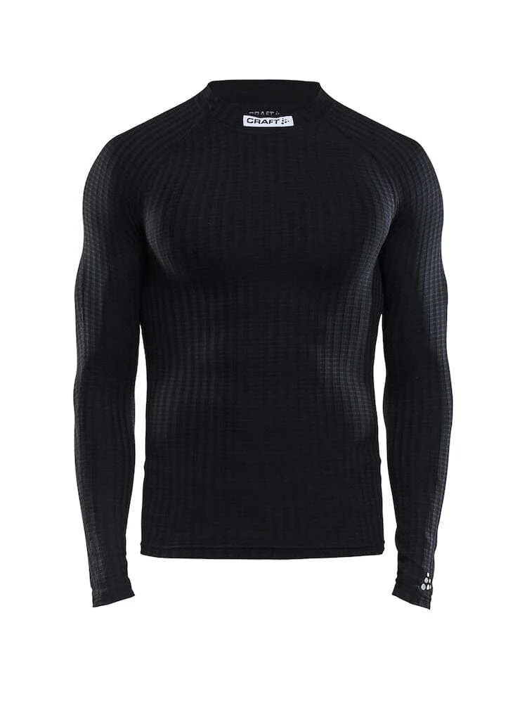 Men's Craft Progress Baselayer CN - BLACK - Image 4