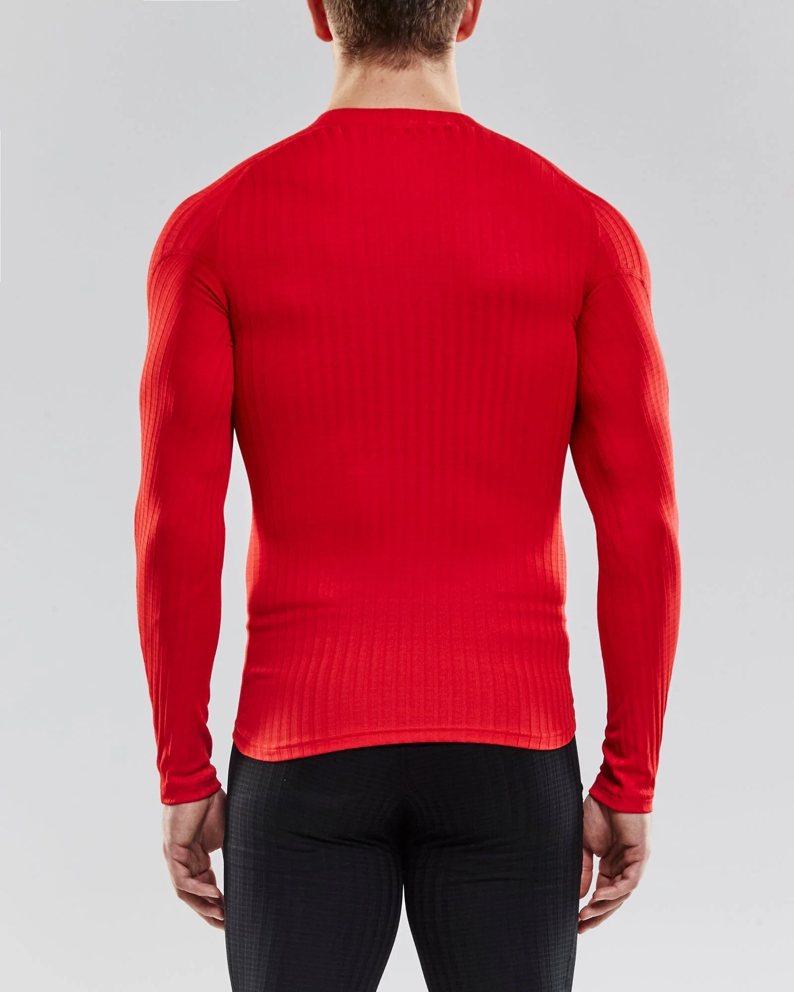 Men's Craft Progress Baselayer CN - BRIGHT RED - Image 3