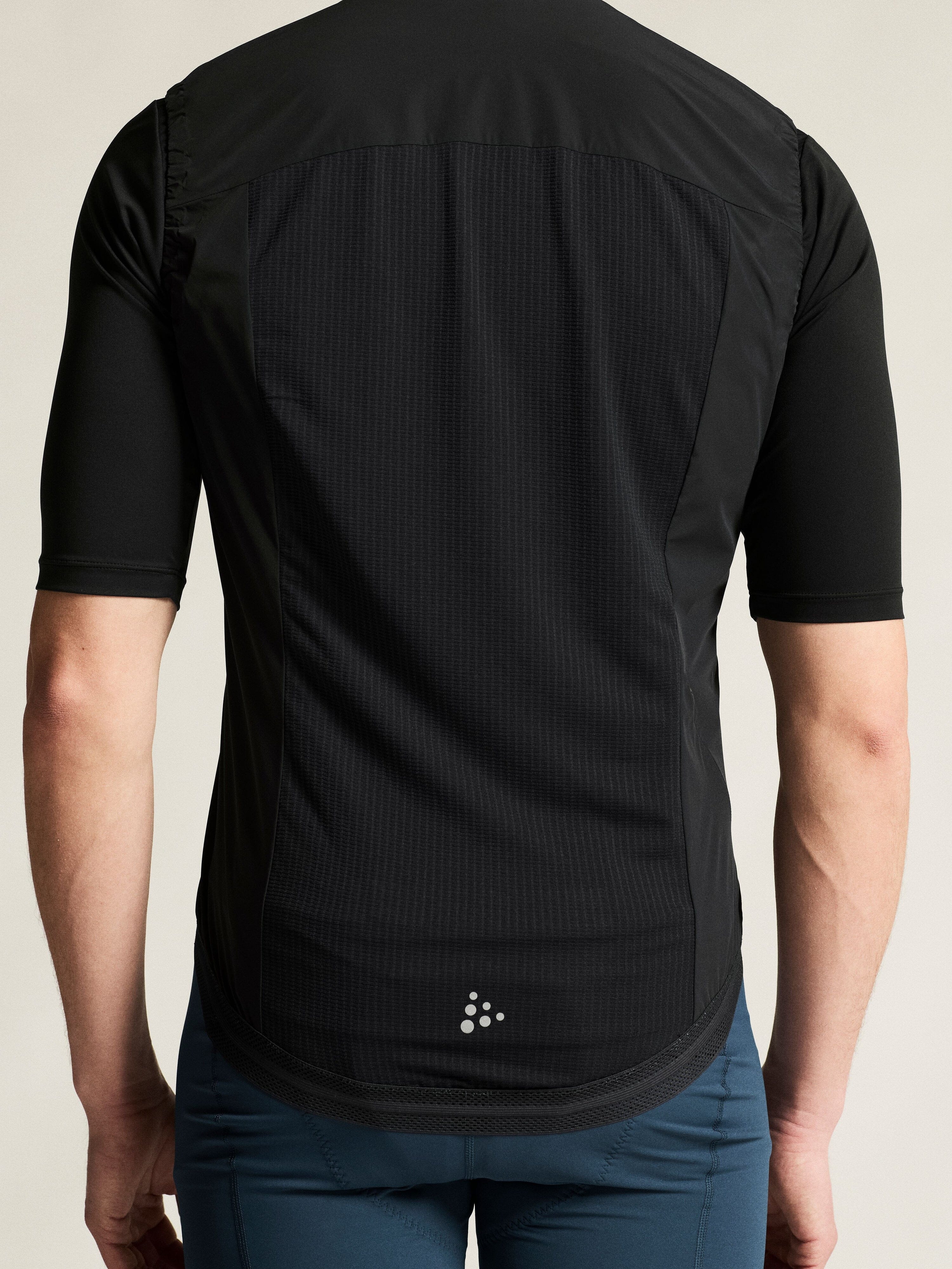 Men's Endur Light Wind Vest - Black - Image 5