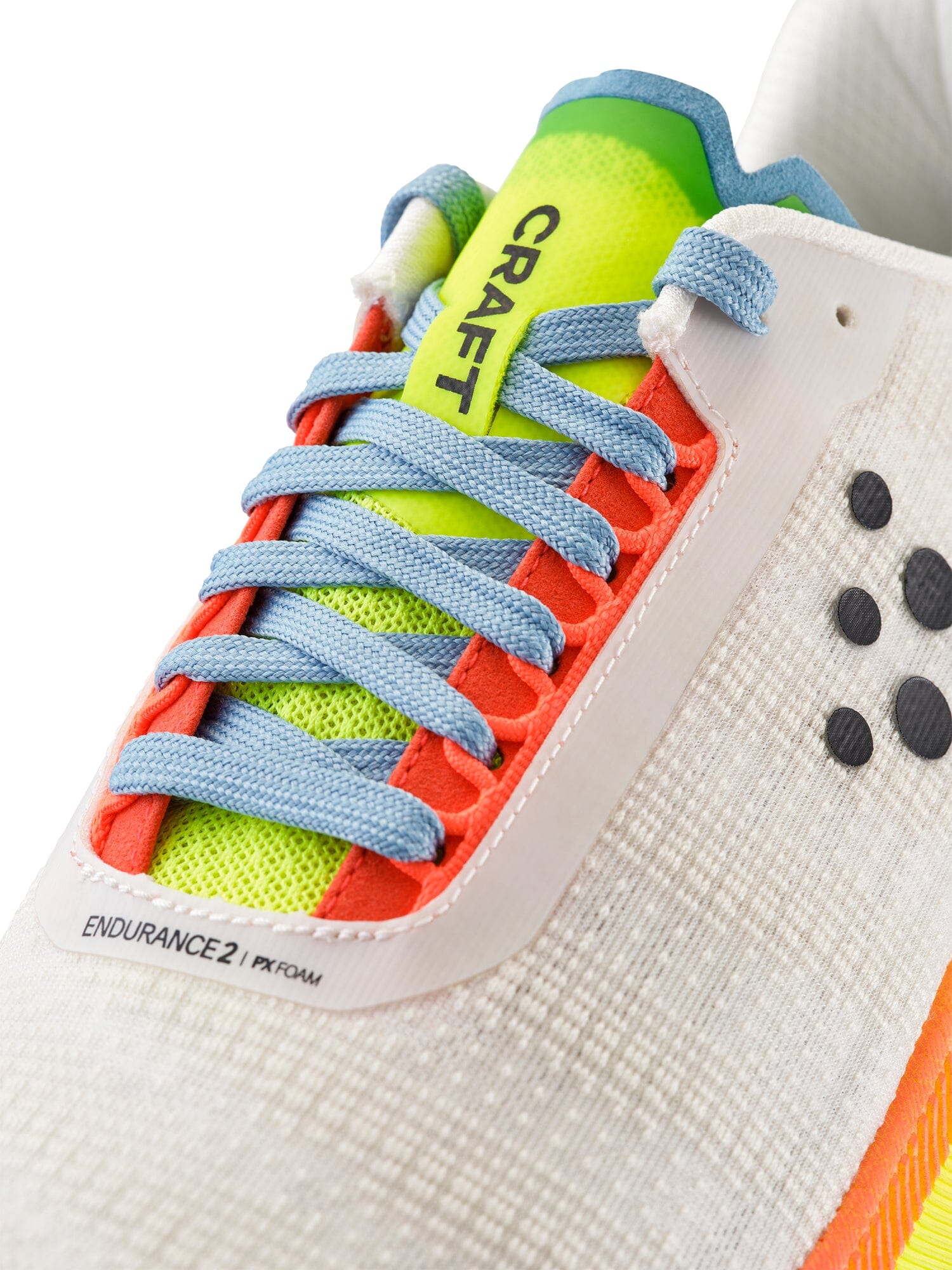 Men's Endurance 2 Running Shoe - Ash White/Shock - Image 3