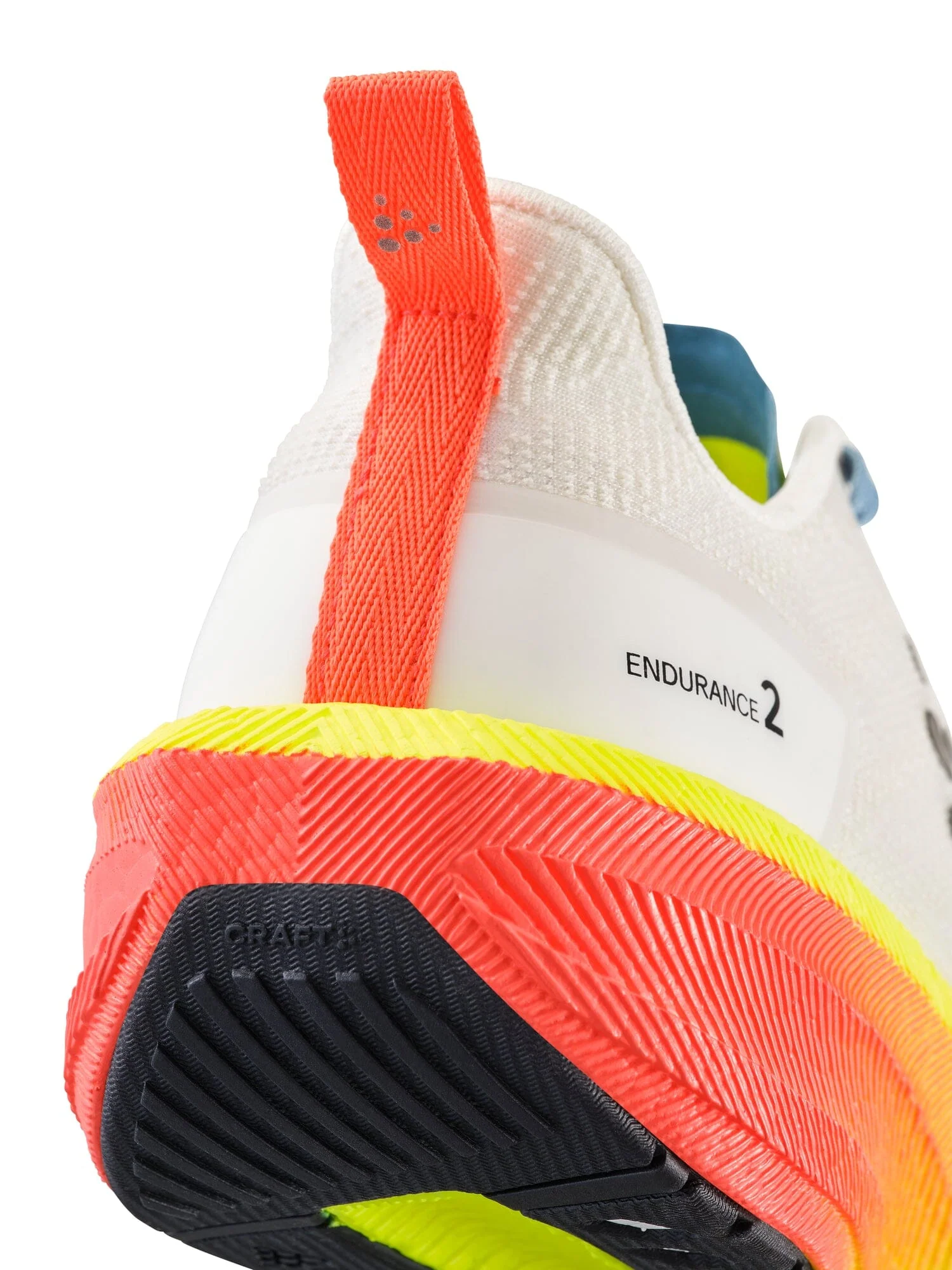 Men's Endurance 2 Running Shoe - Ash White/Shock - Image 4