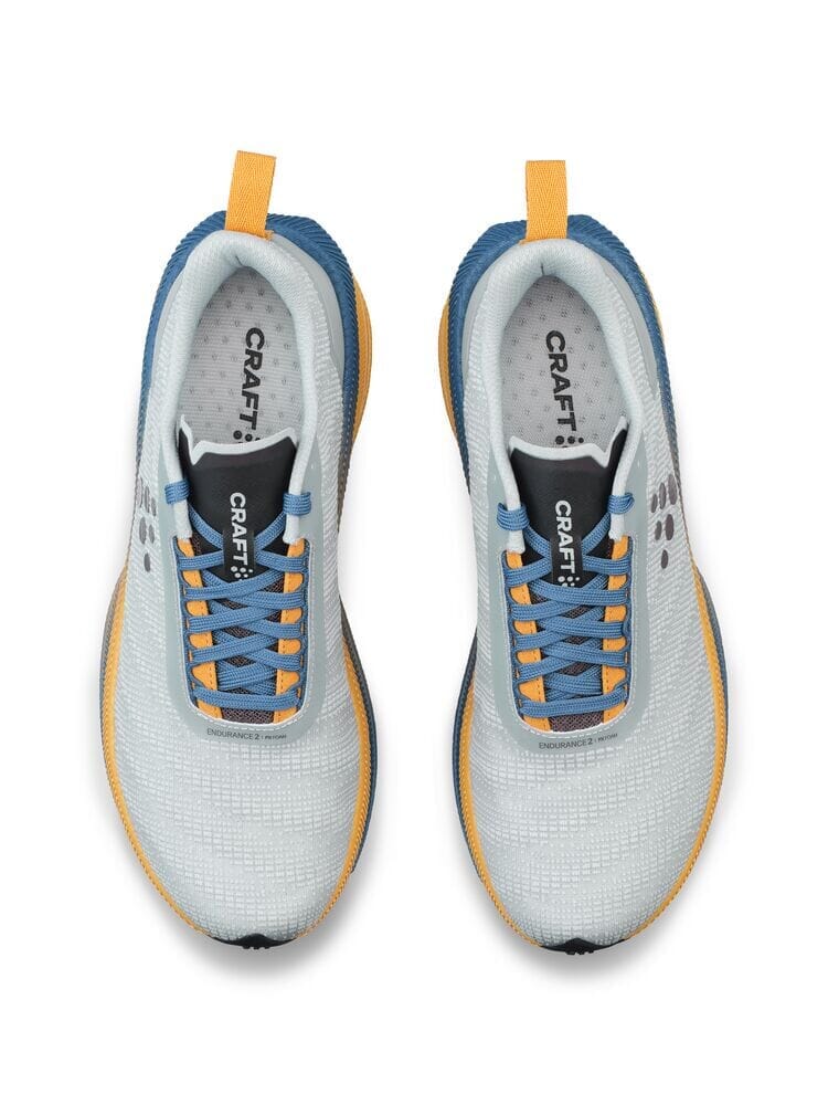 Men's Endurance 2 Running Shoe - Platinum/Sour - Image 2