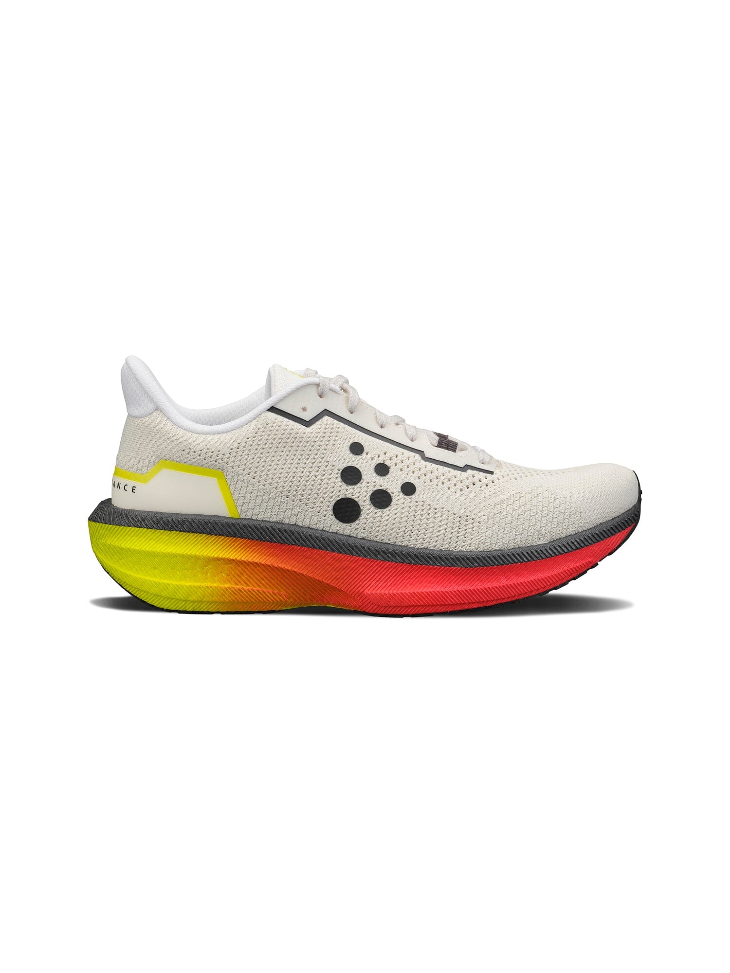 Men's Endurance 3 Running Shoe - Tofu/Contrast Red