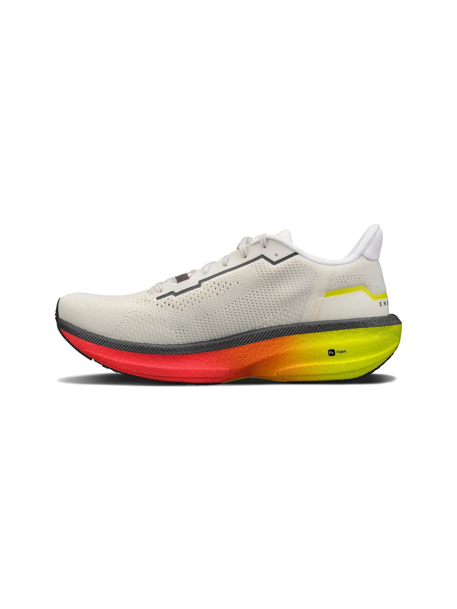 Men's Endurance 3 Running Shoe - Tofu/Contrast Red - Image 2