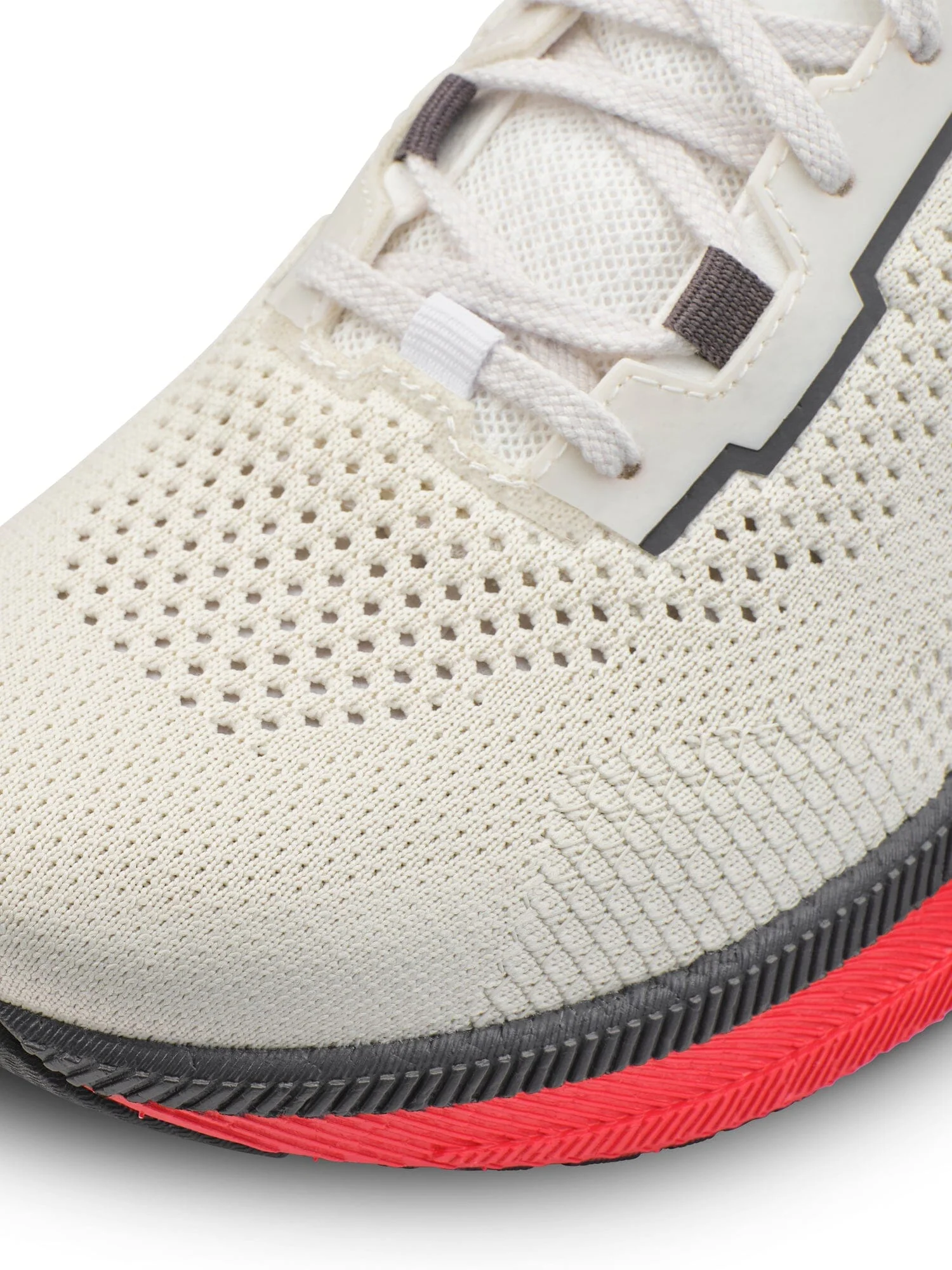 Men's Endurance 3 Running Shoe - Tofu/Contrast Red - Image 3