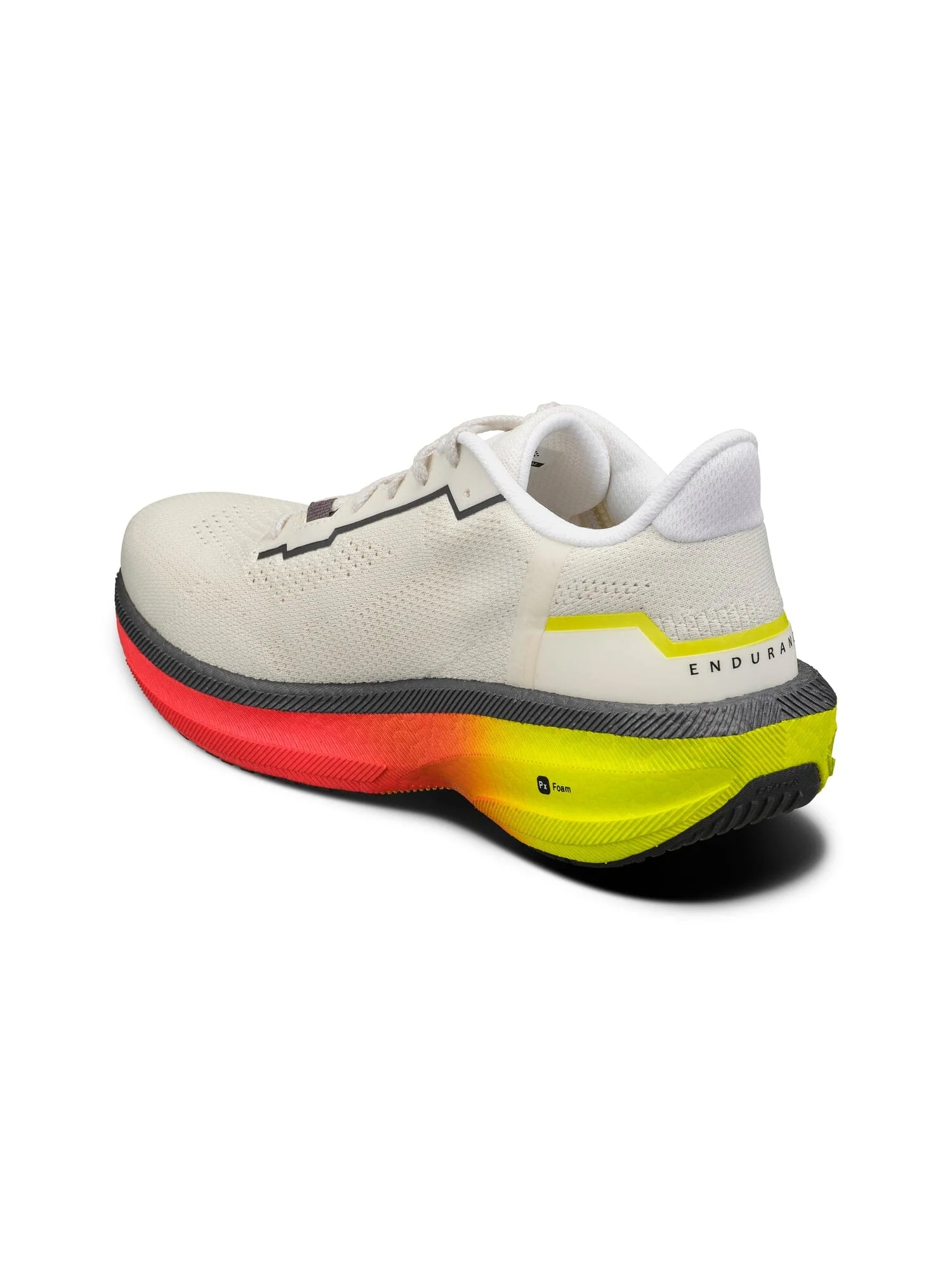 Men's Endurance 3 Running Shoe - Tofu/Contrast Red - Image 6