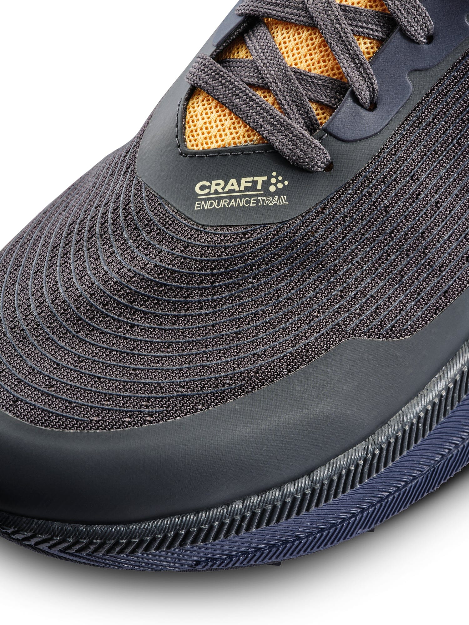 Men's Endurance Trail Running Shoe - Asphalt/DK Navy - Image 3