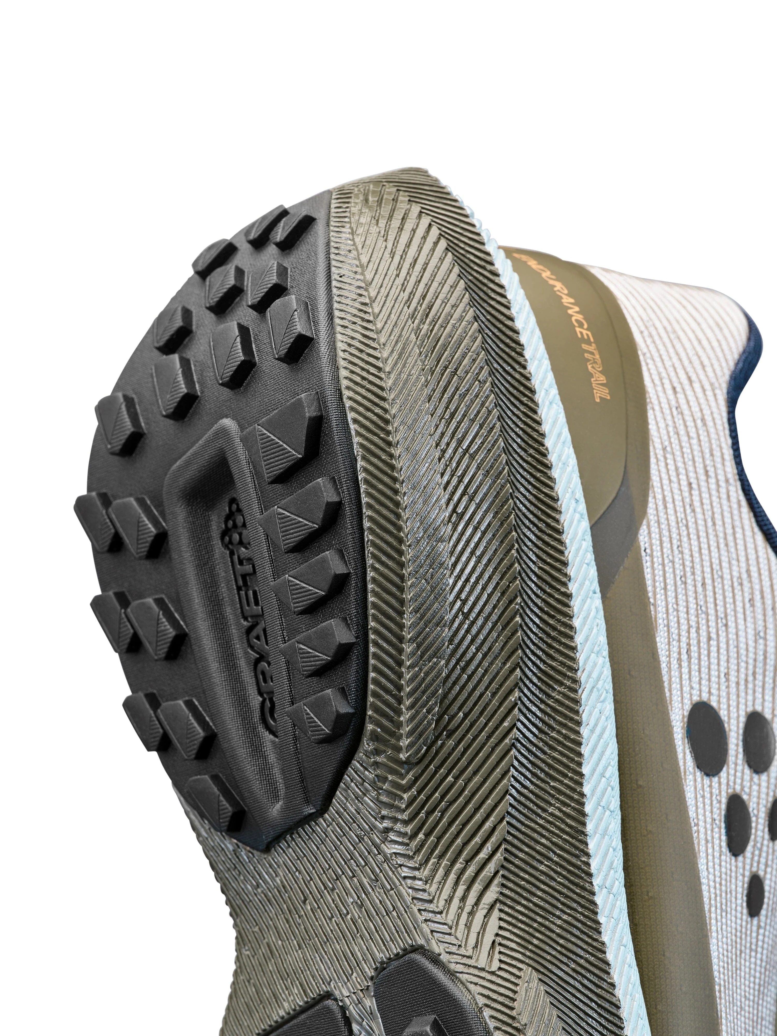 Men's Endurance Trail Running Shoe - Platinum/Rift - Image 4