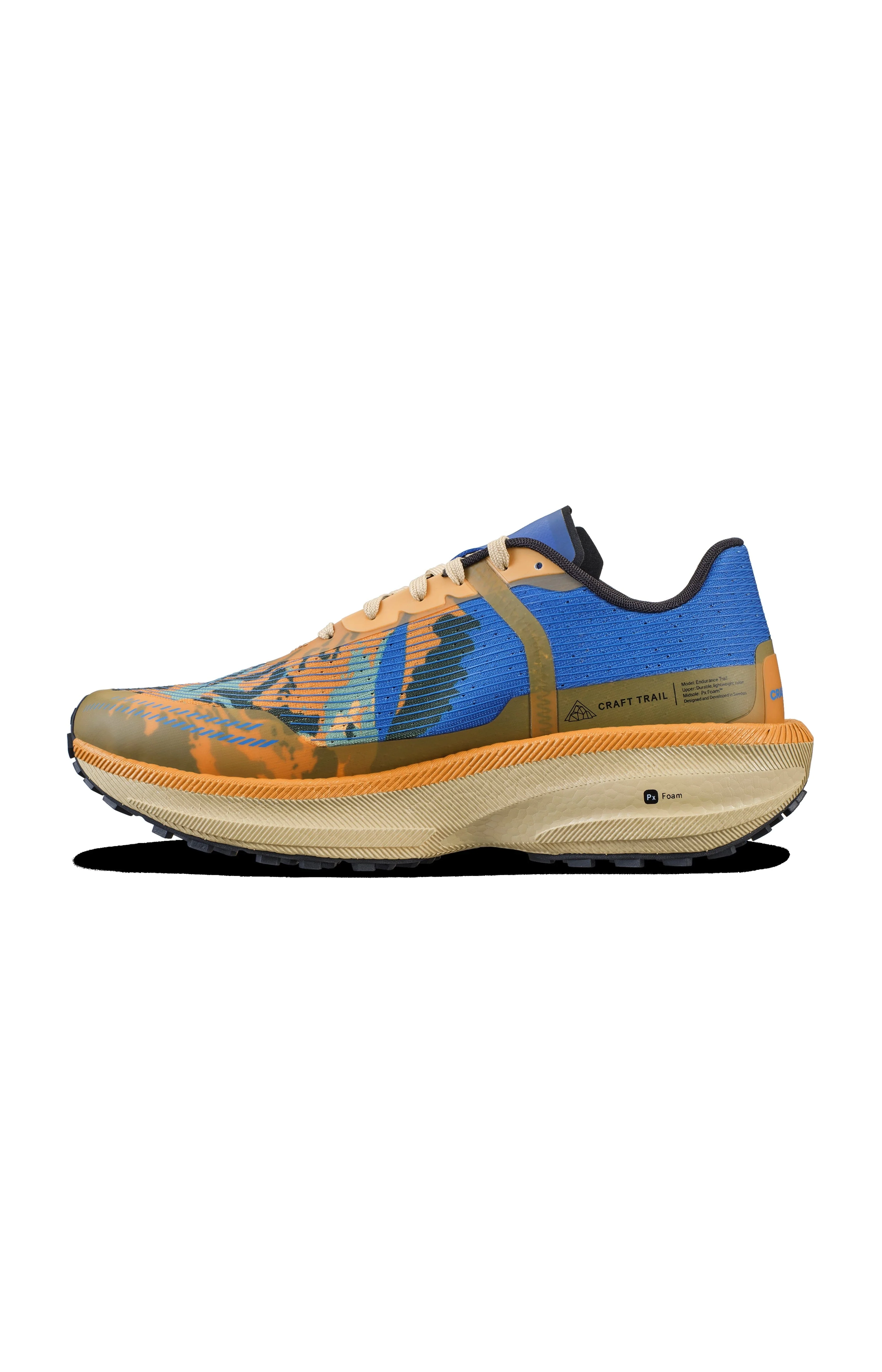 Men's Endurance Trail Running Shoe - Roots/Multi - Image 2