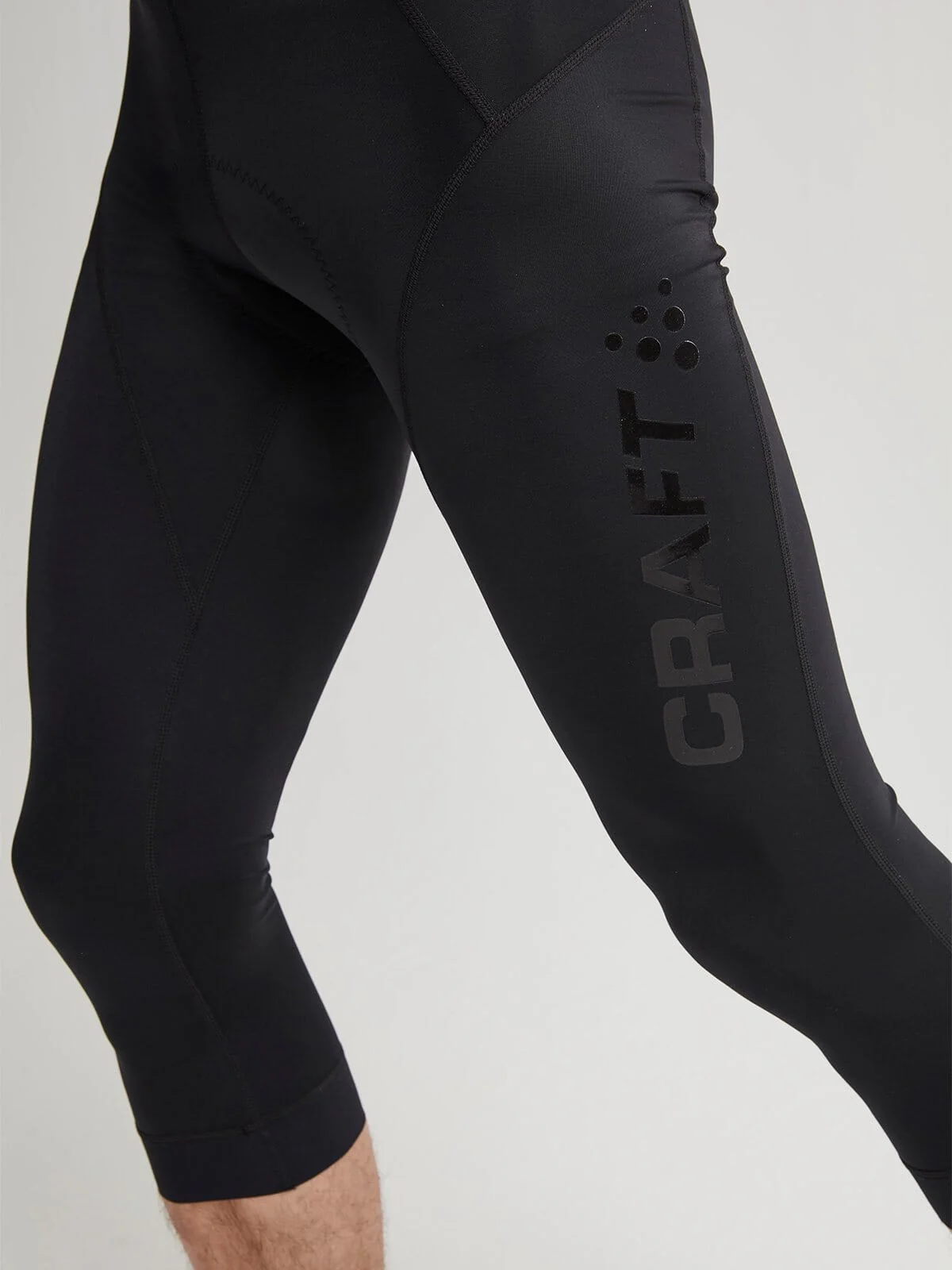 Men's Essence Cycling Bib Knickers - Black - Image 3