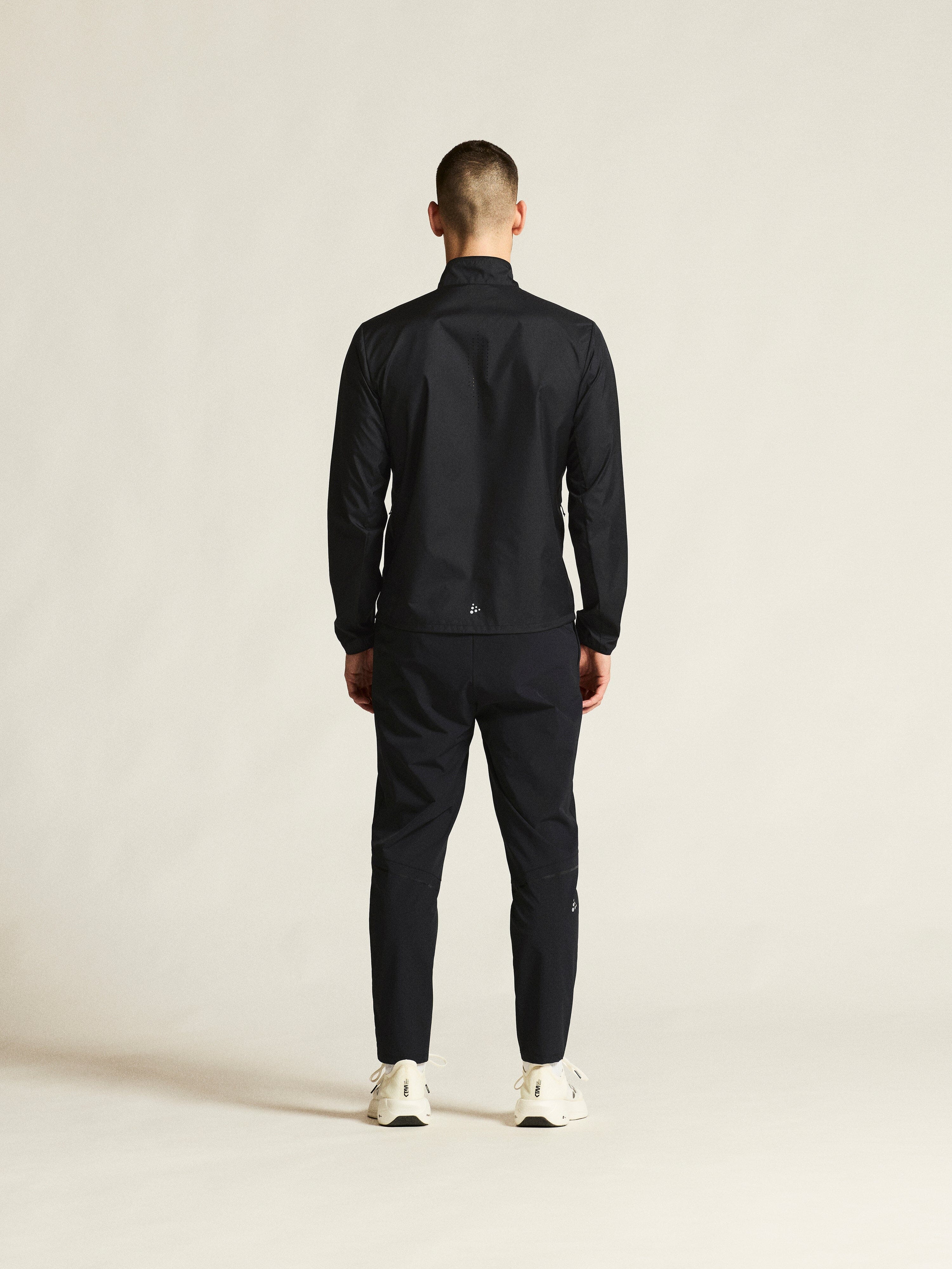 Men's Essence Wind Jacket 2 - Black - Image 6