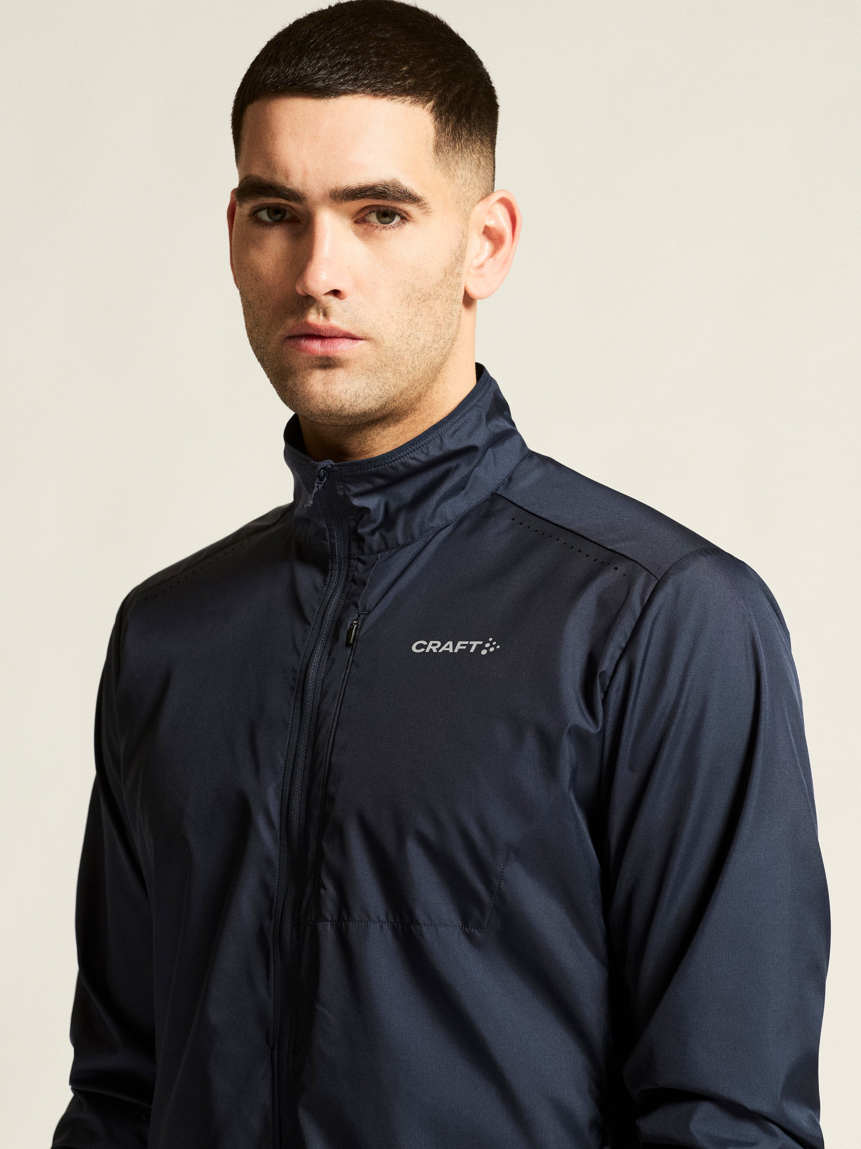 Men's Essence Wind Jacket 2 - Blaze - Image 3