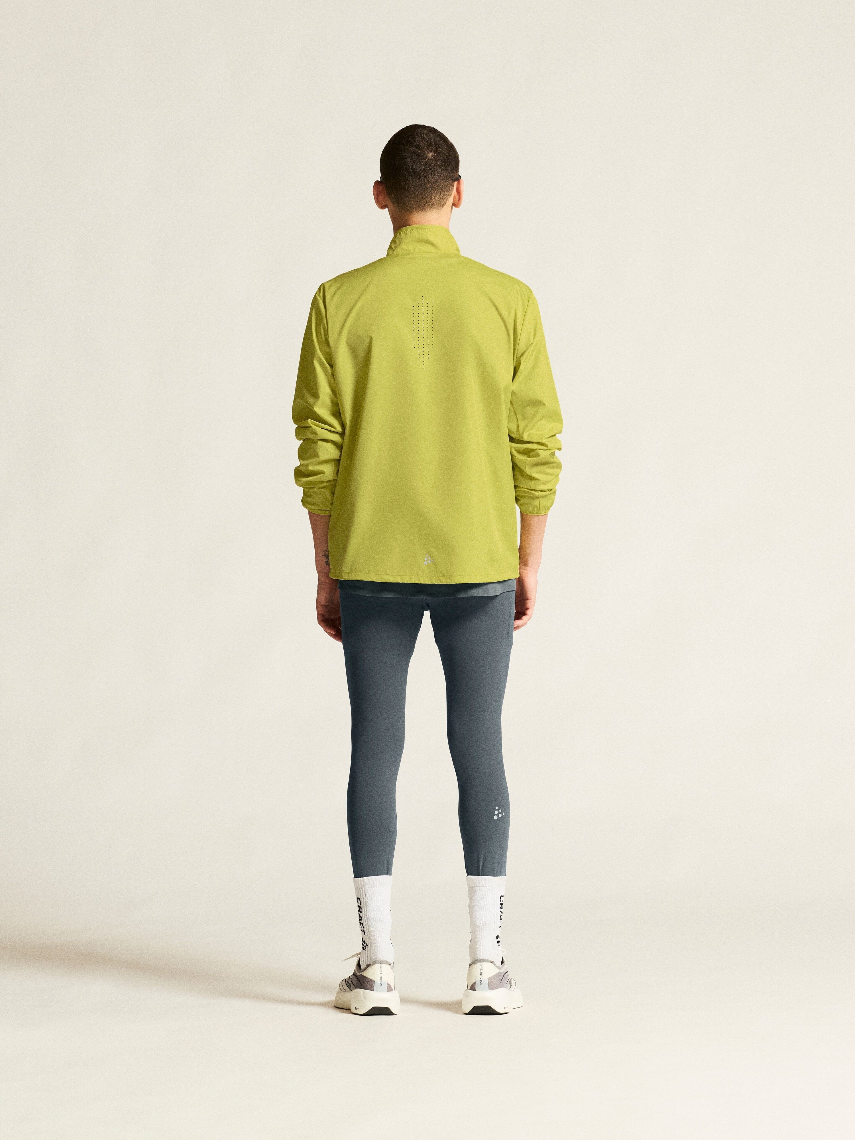 Men's Essence Wind Jacket 2 - Pear - Image 7
