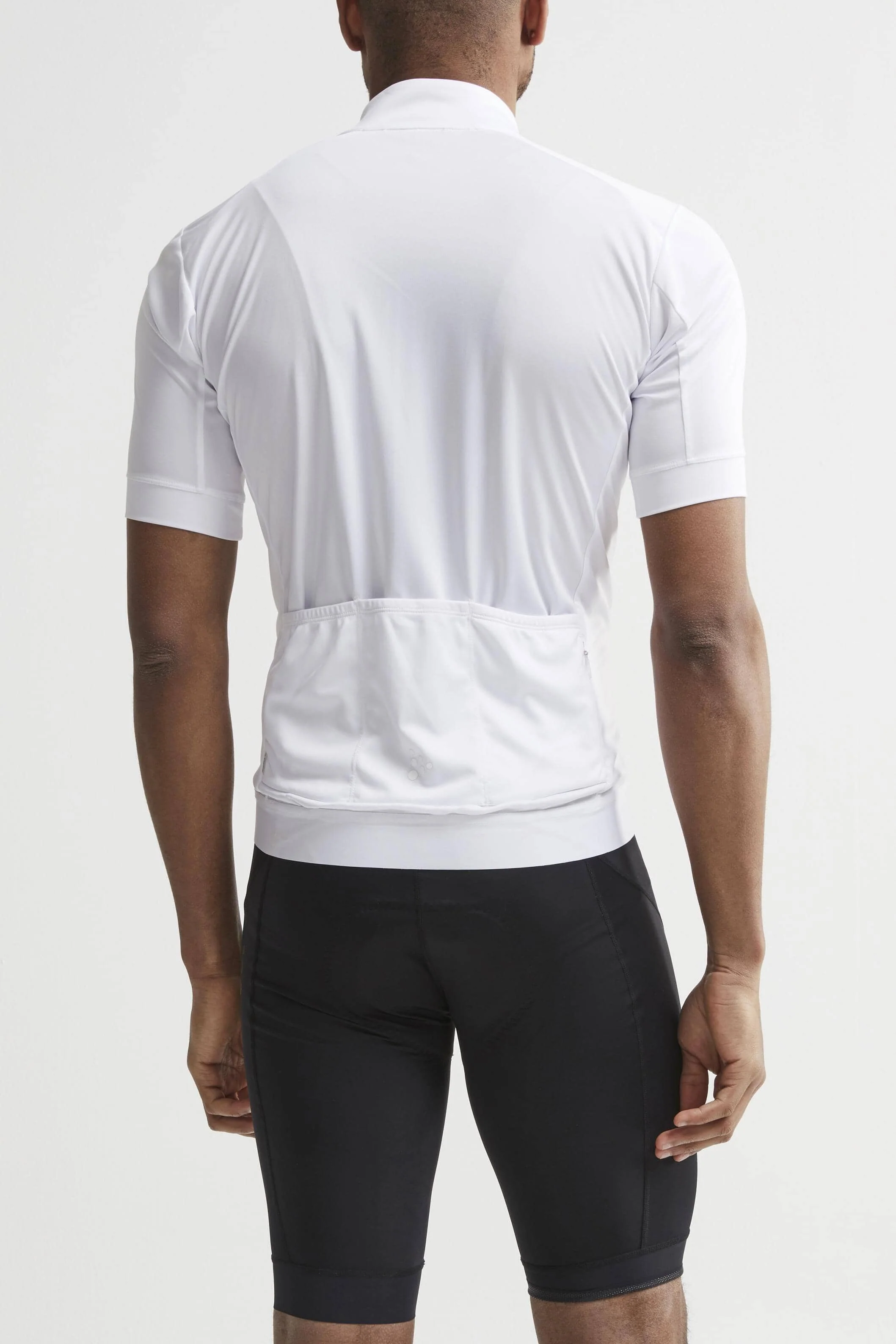 Men's Essense Cycling Jersey - WHITE - Image 2