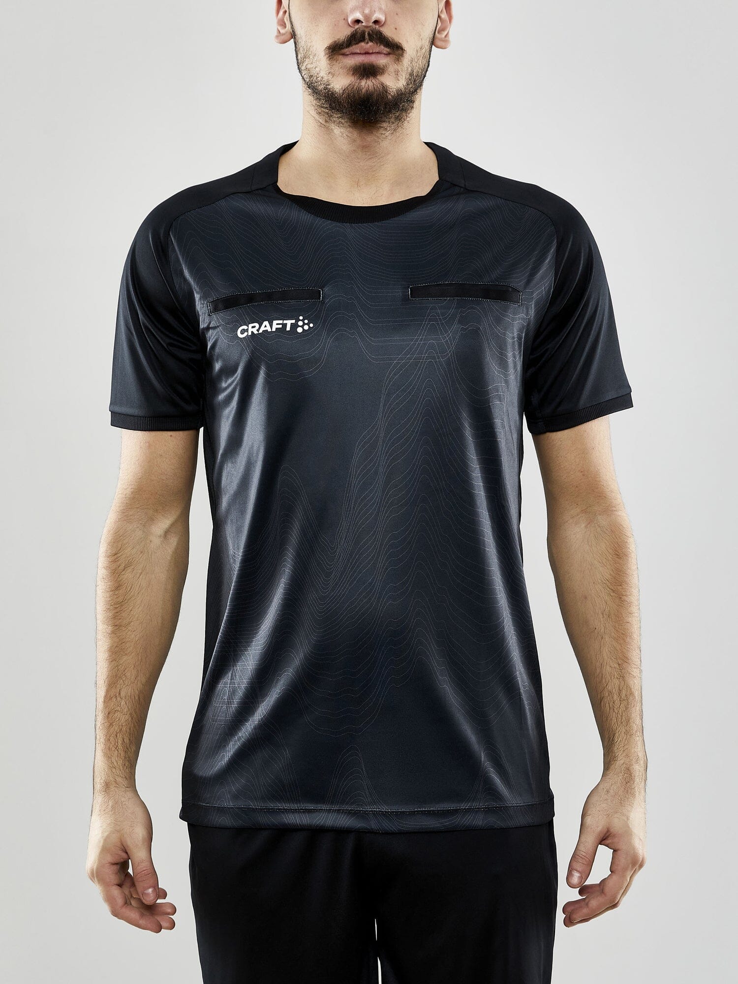 Men's Evolve Referee Jersey - Black - Image 2