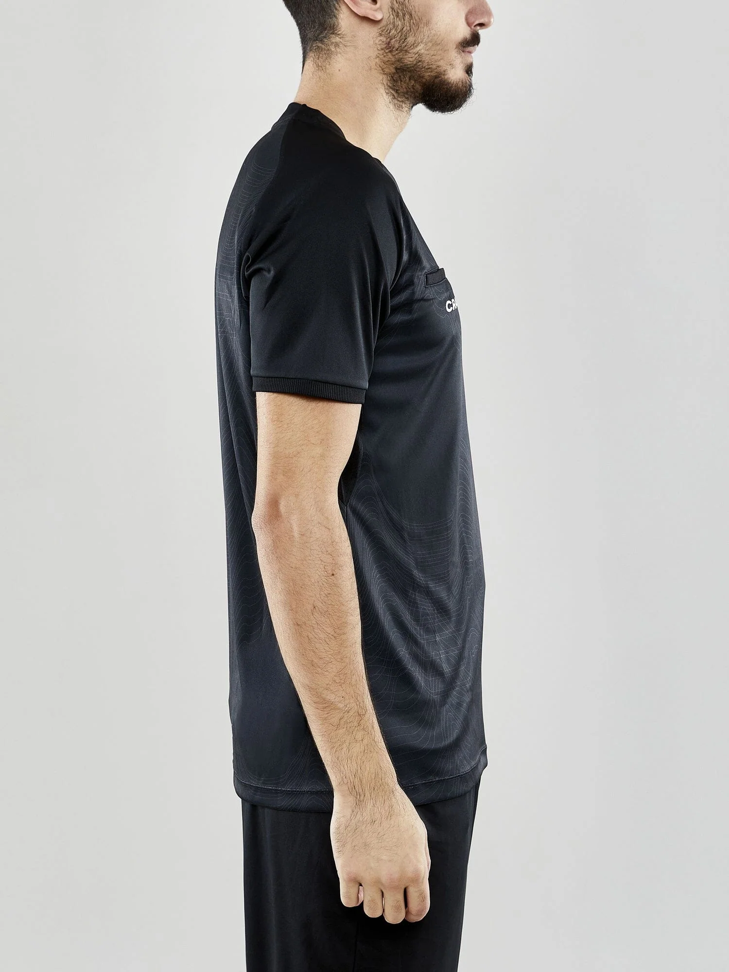 Men's Evolve Referee Jersey - Black - Image 3
