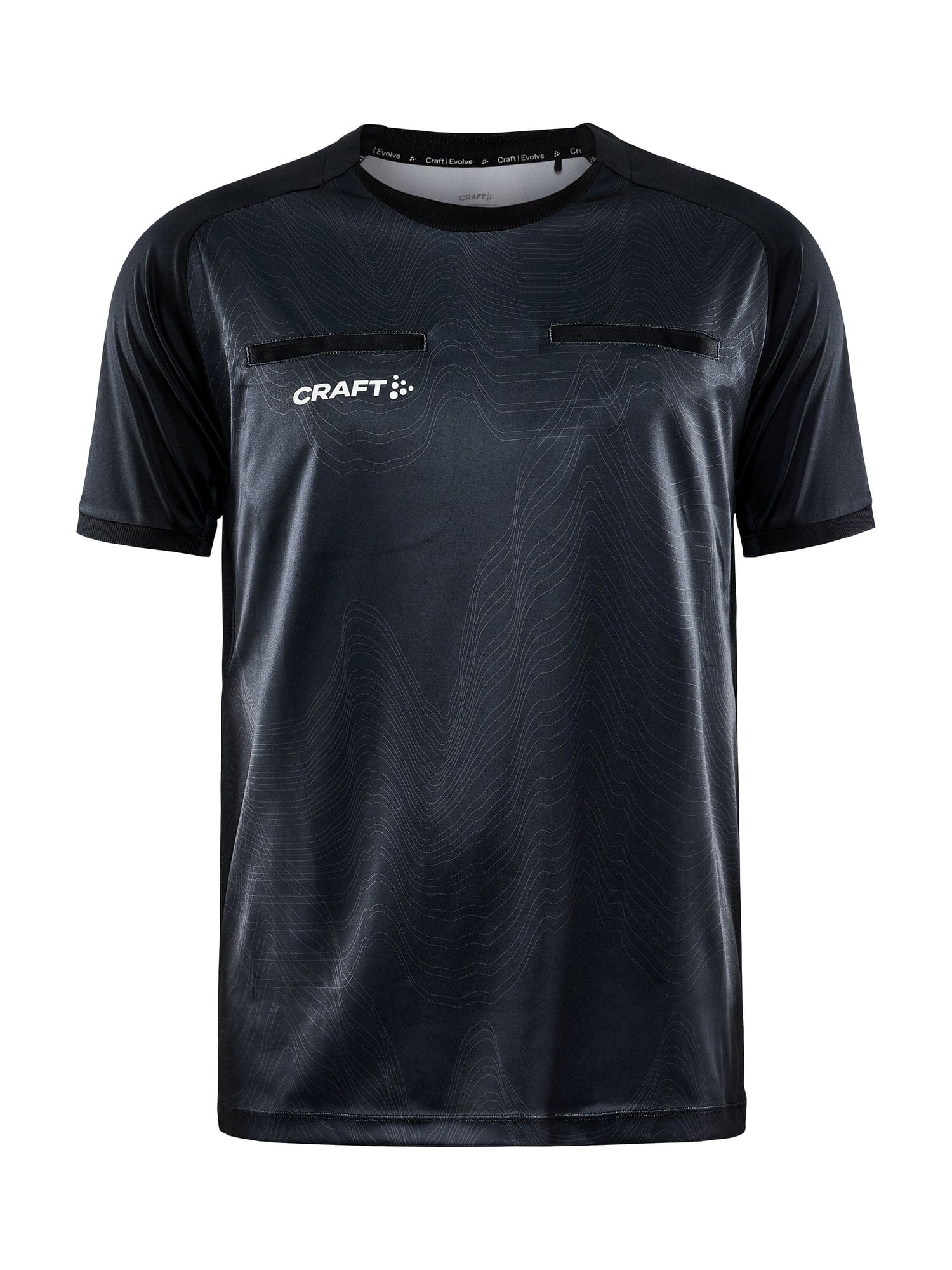 Men's Evolve Referee Jersey - Black - Image 5
