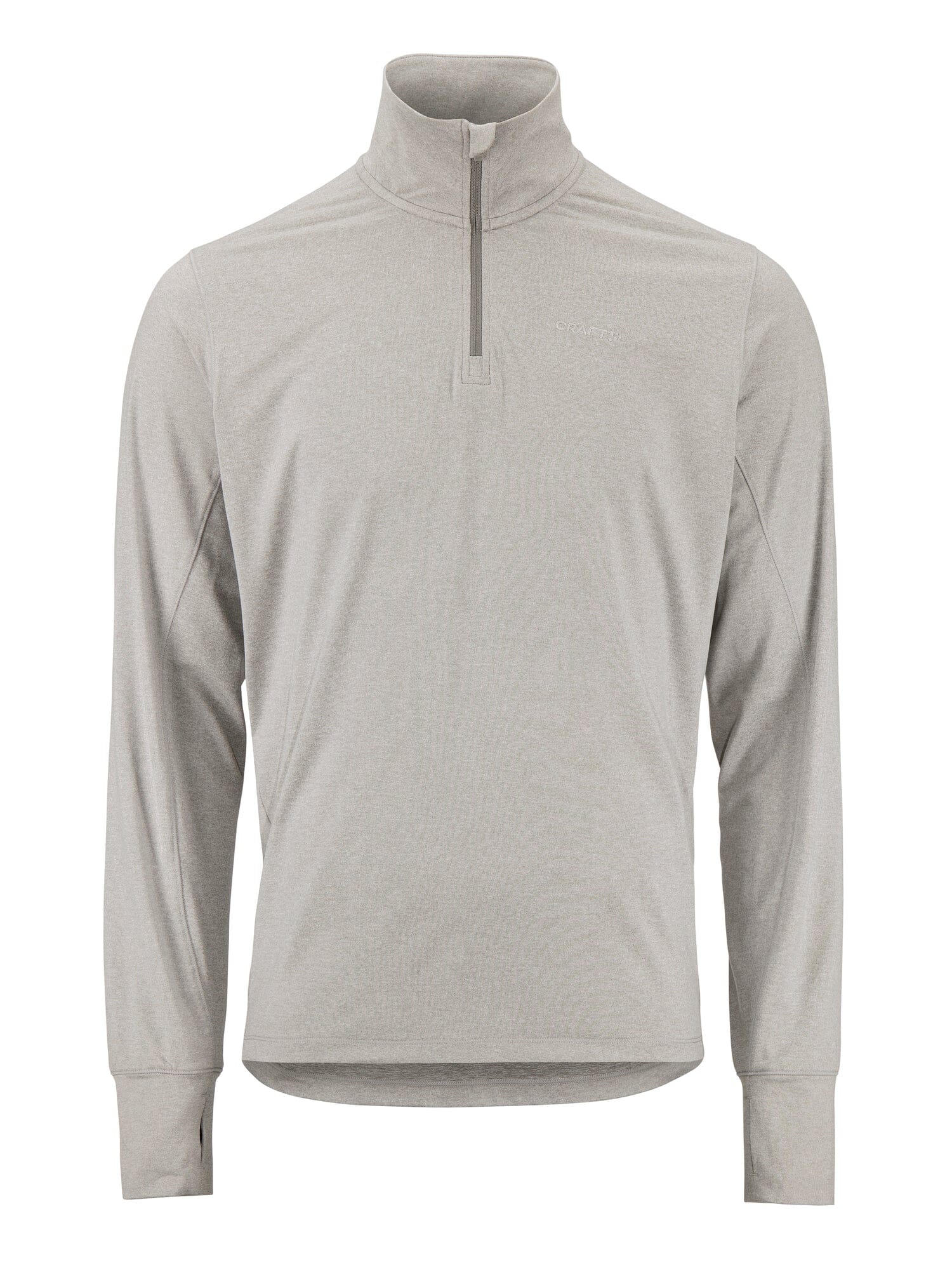 Men's Flow HZ LS - Grey Melange - Image 8