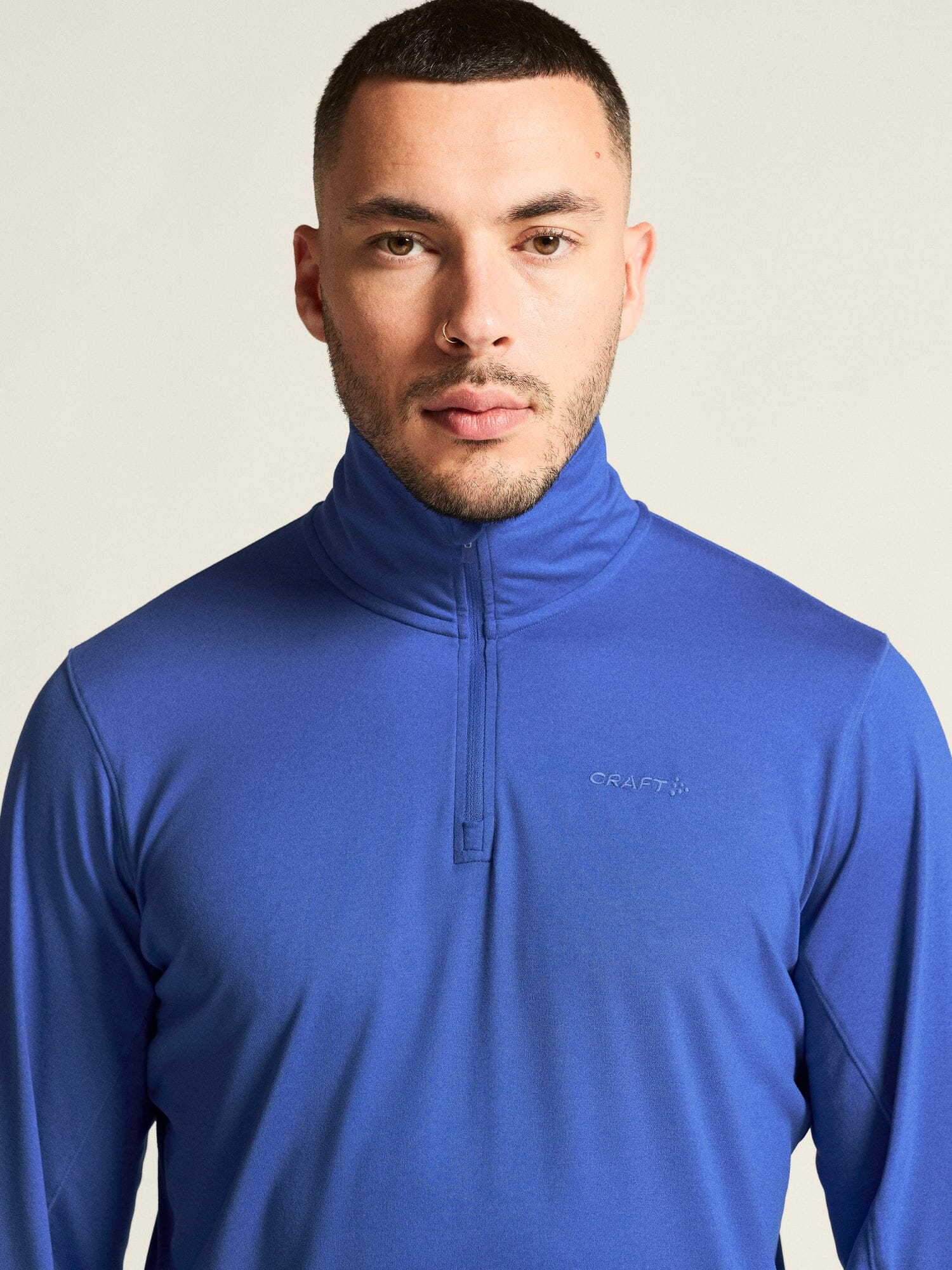 Men's Flow HZ LS - Ink Blue/Melange - Image 3