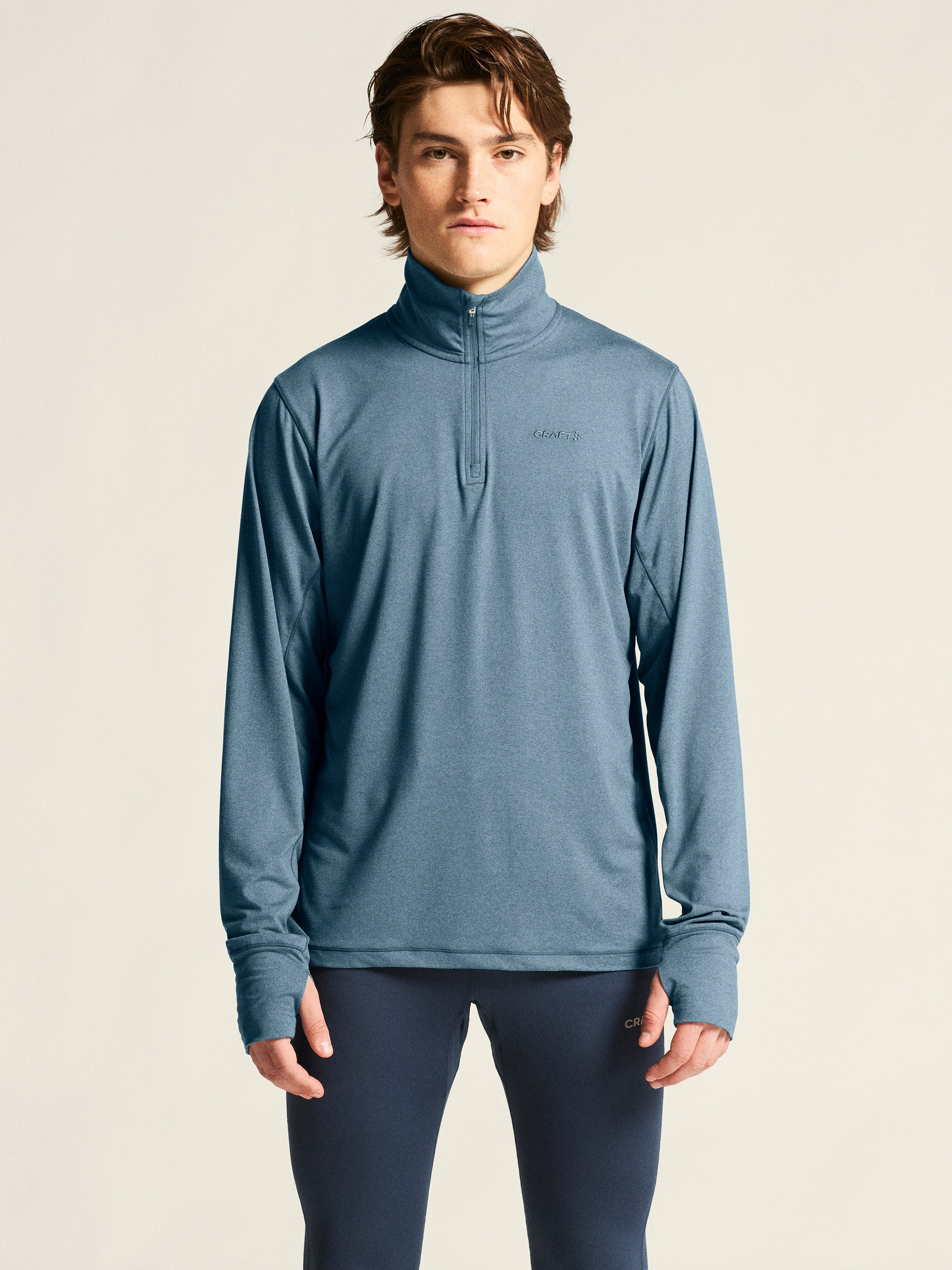 Men's Flow HZ LS - REAL/MELANGE - Image 2