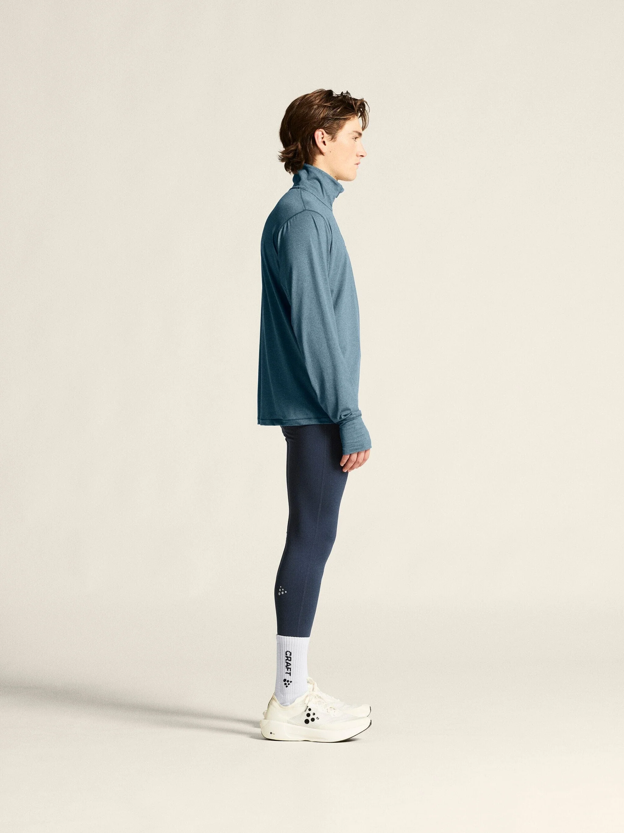 Men's Flow HZ LS - REAL/MELANGE - Image 6