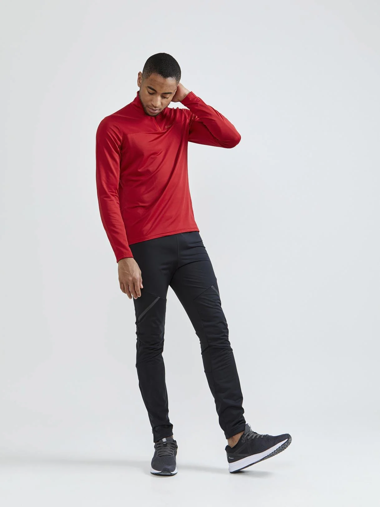 Men's Gain Midlayer - Bright Red - Image 4