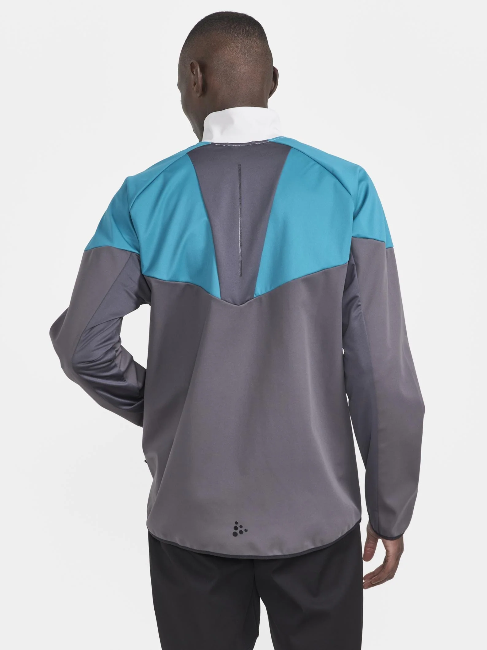 Men's Glide Block Jacket - ASH-DEEP LAKE - Image 2