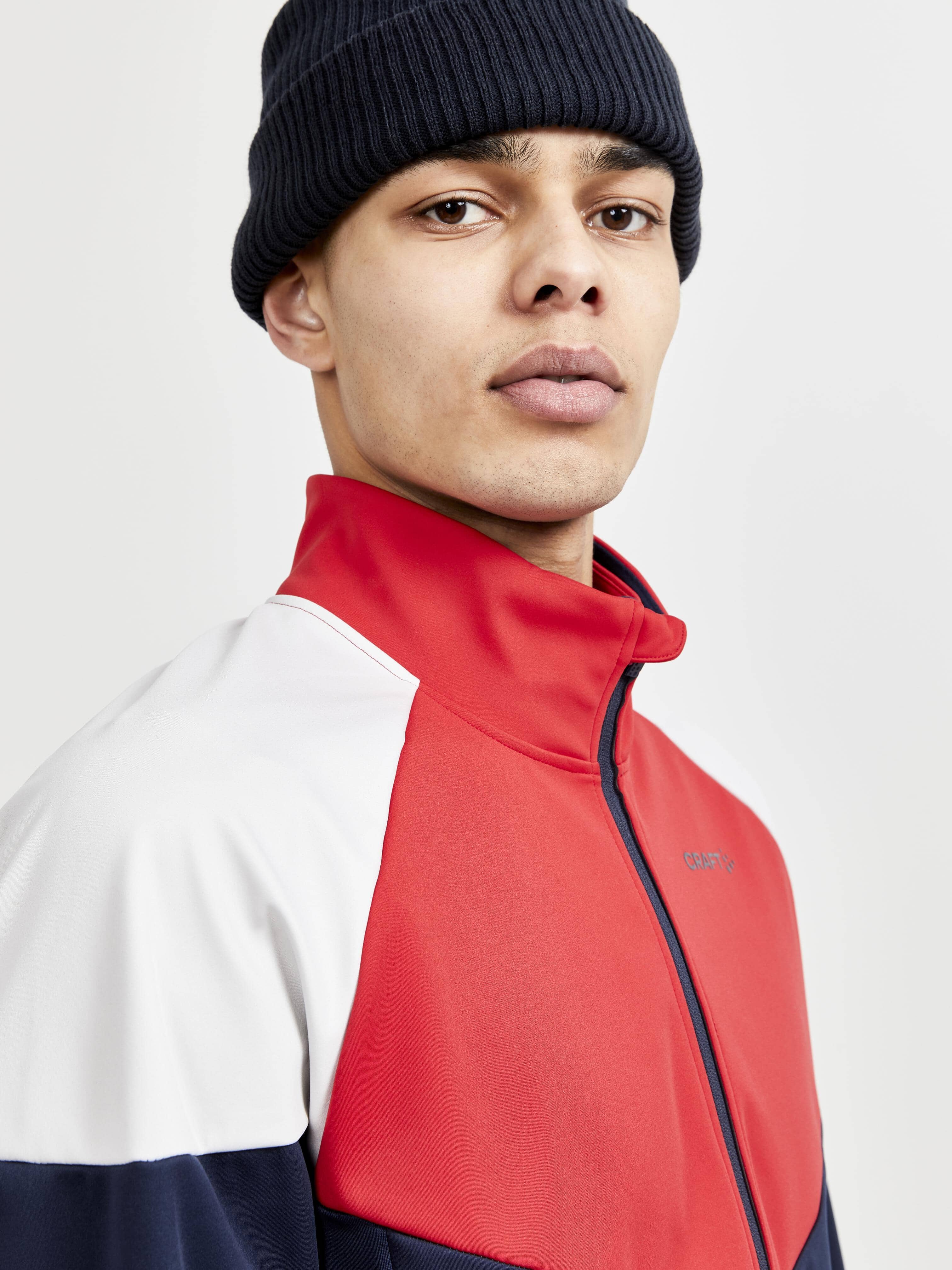 Men's Glide Block Jacket - BLAZE-LYCHEE - Image 3