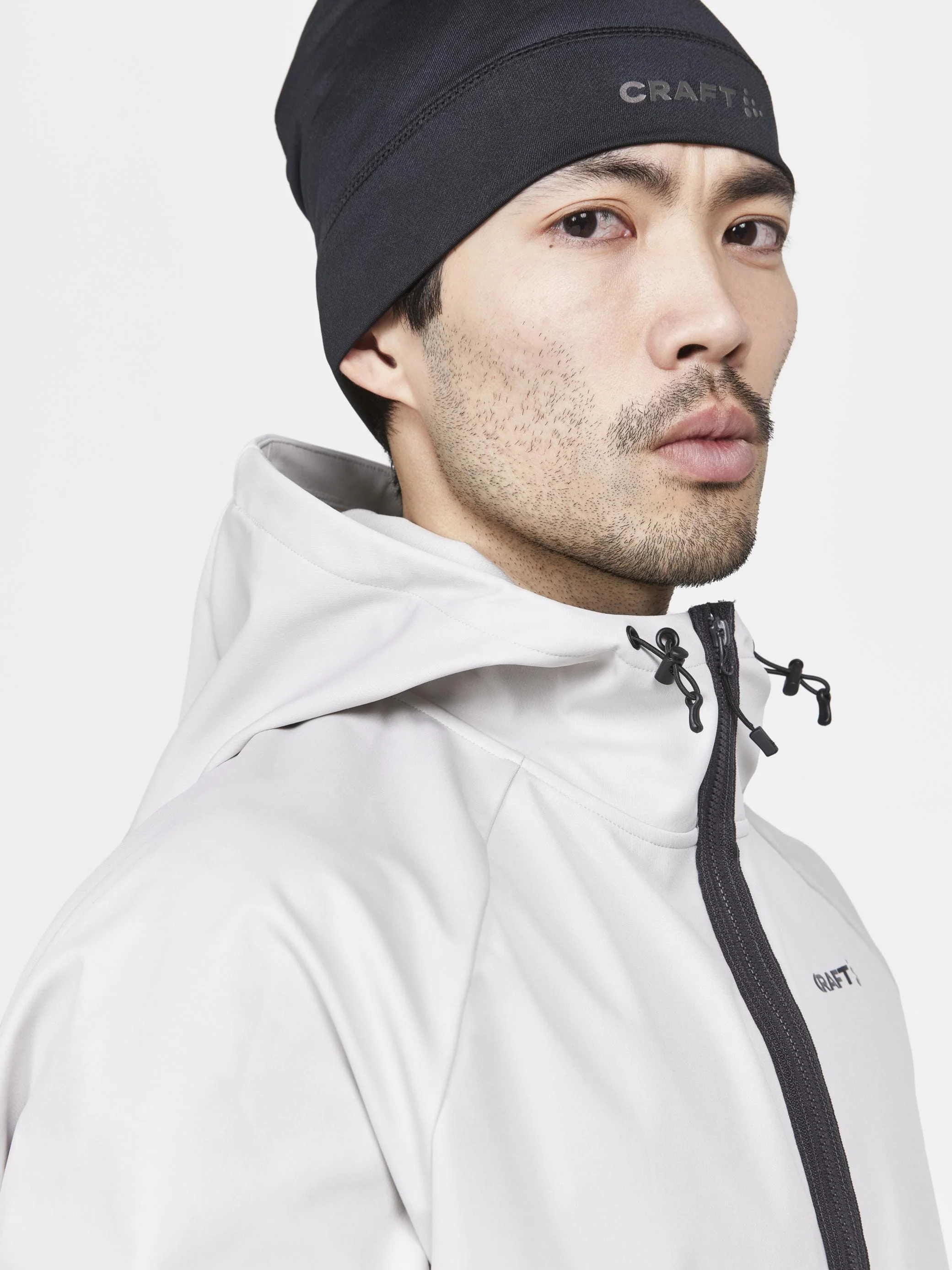 Men's Glide Hood Jacket - ASH-SLATE - Image 3