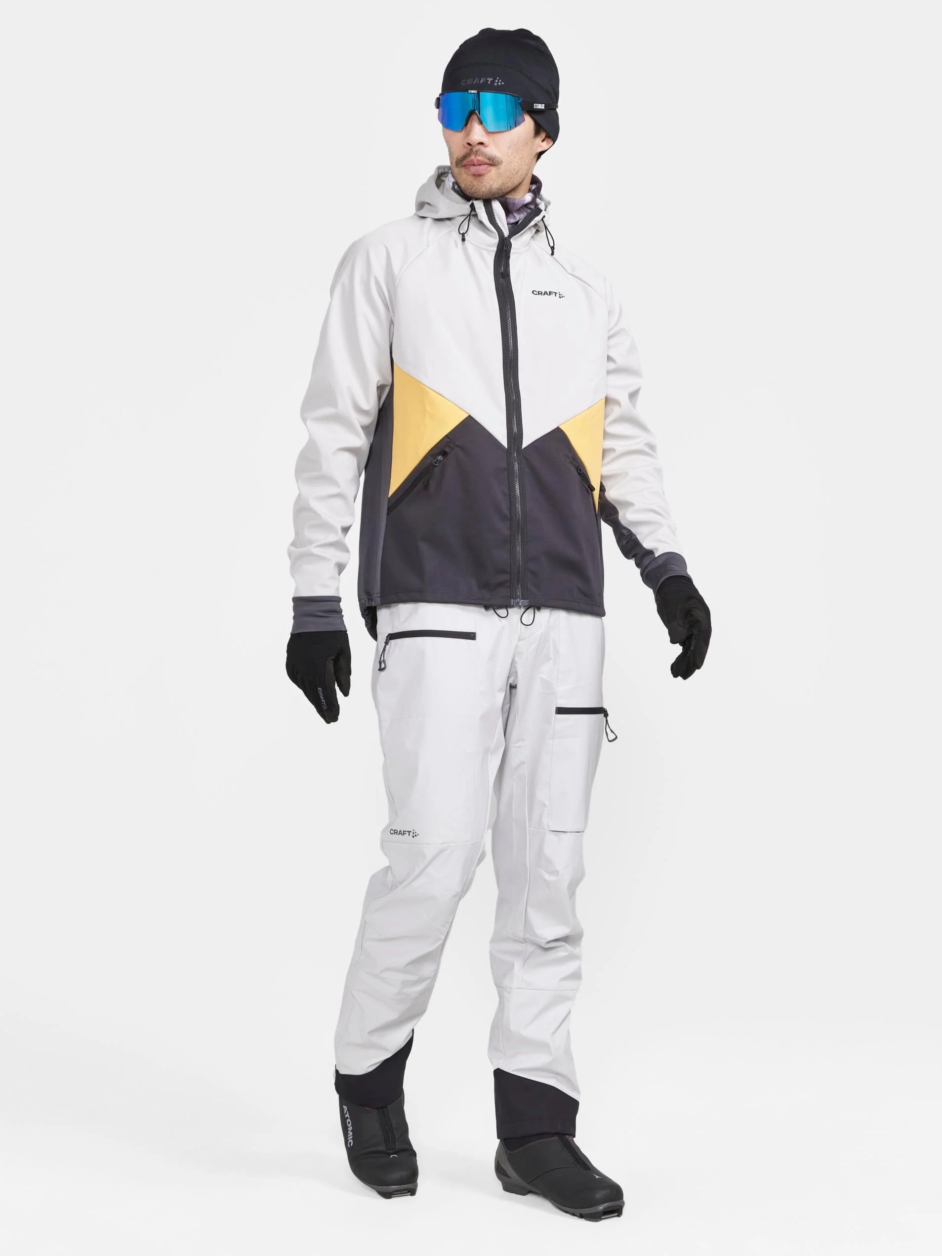 Men's Glide Hood Jacket - ASH-SLATE - Image 6