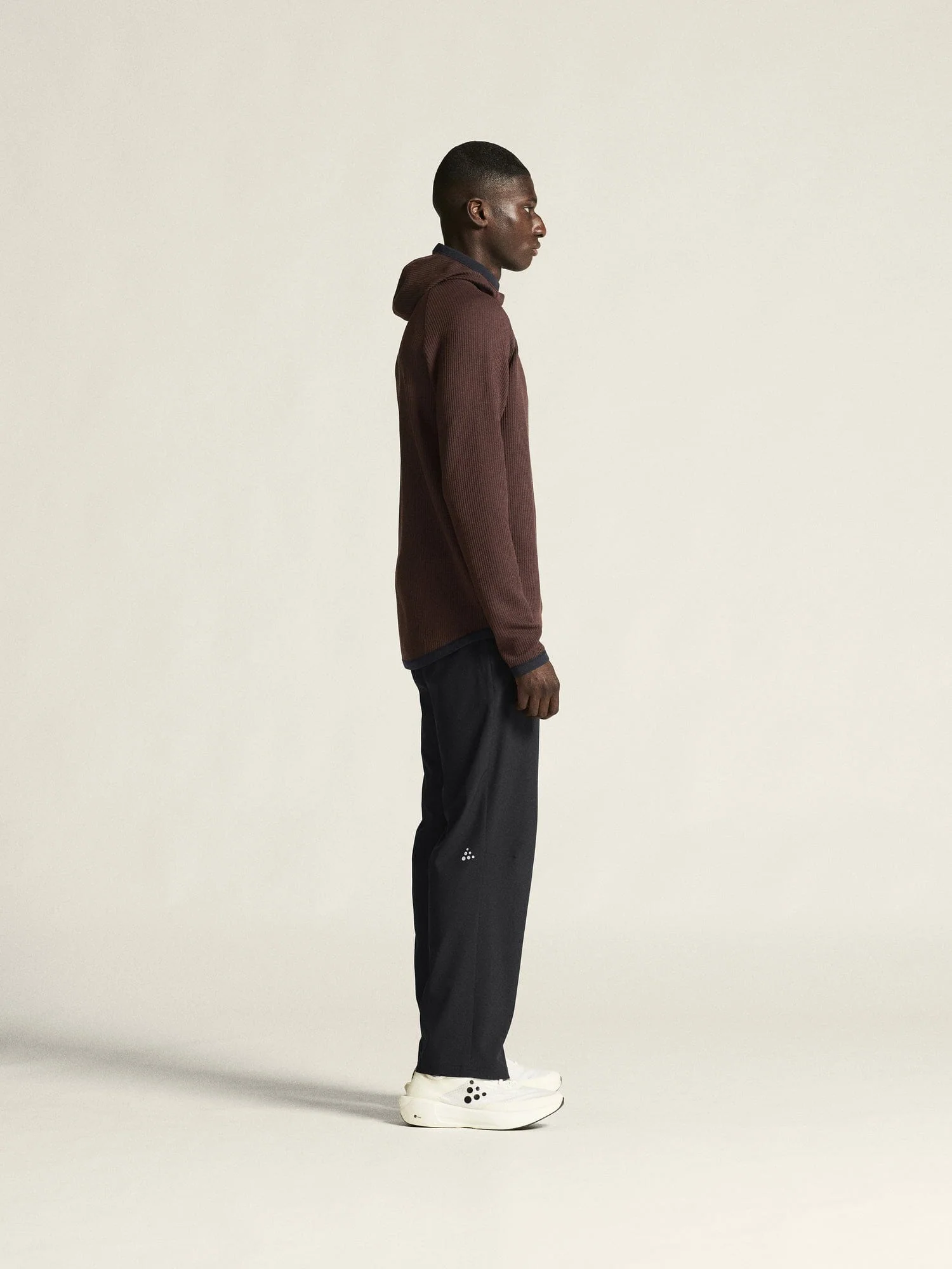 Men's Grid Hood - Prune - Image 6