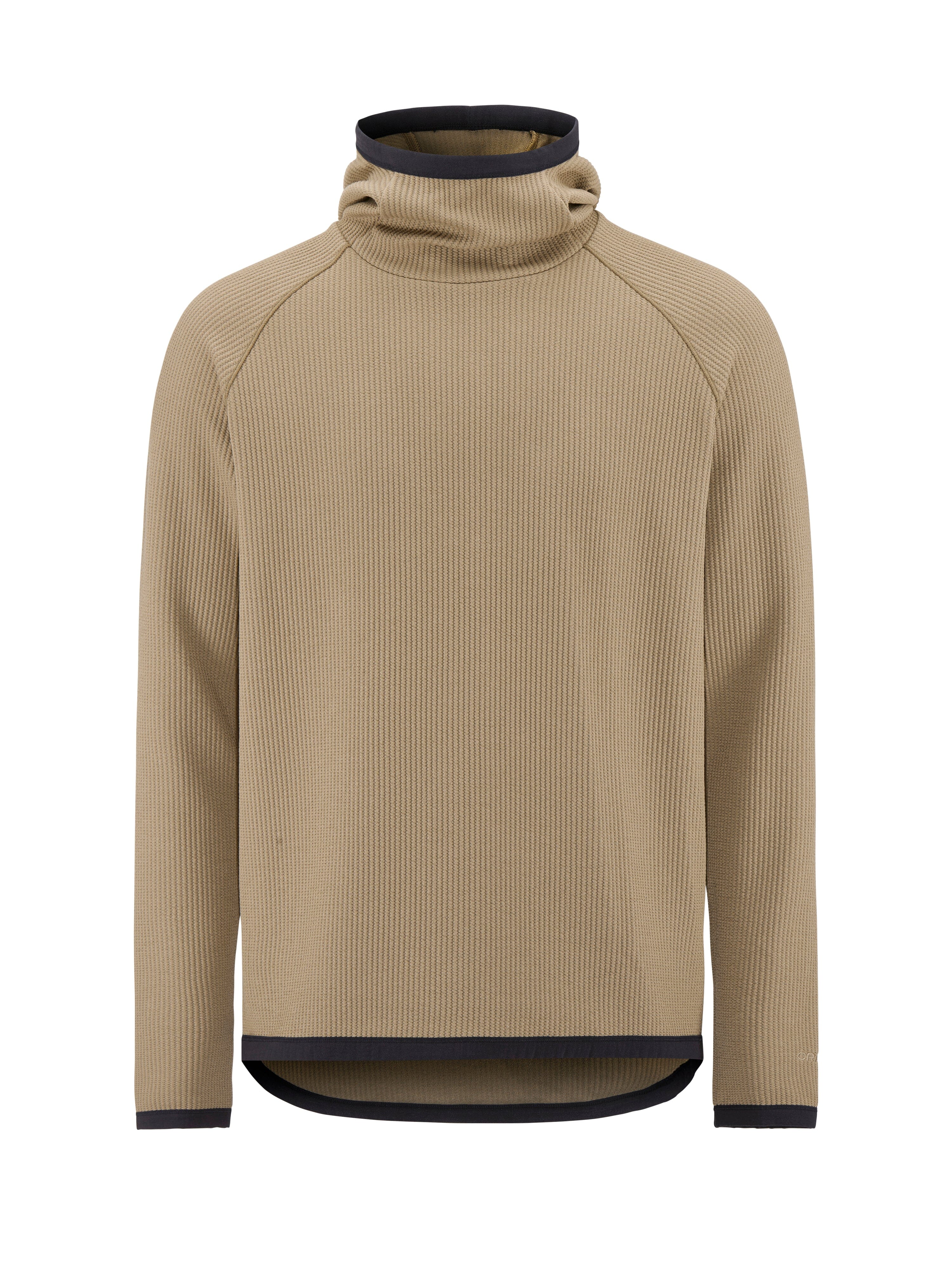 Men's Grid Hood - Taupe - Image 8