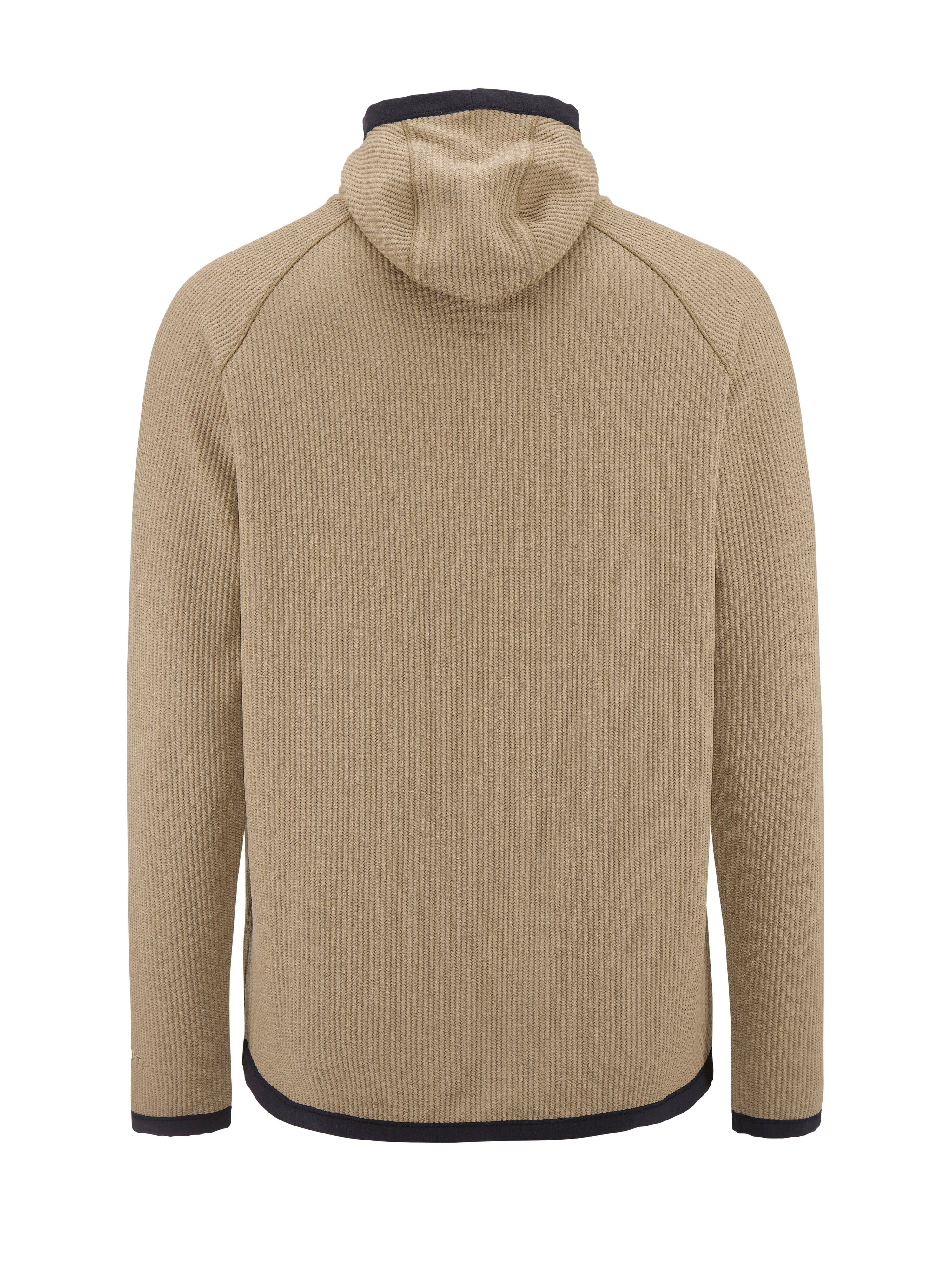 Men's Grid Hood - Taupe - Image 9