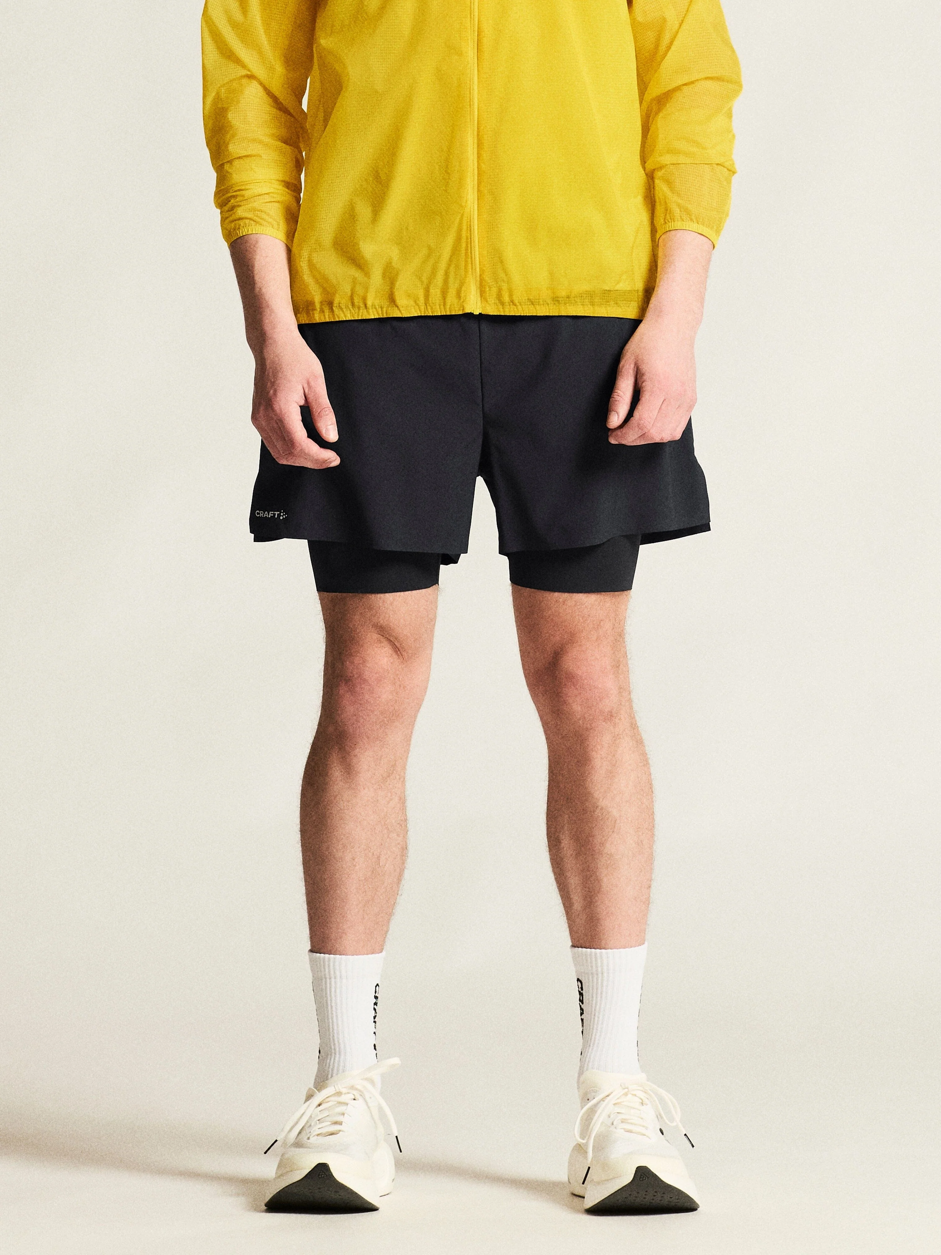 Men's Hypervent 2-In-1 Shorts - Black - Image 2