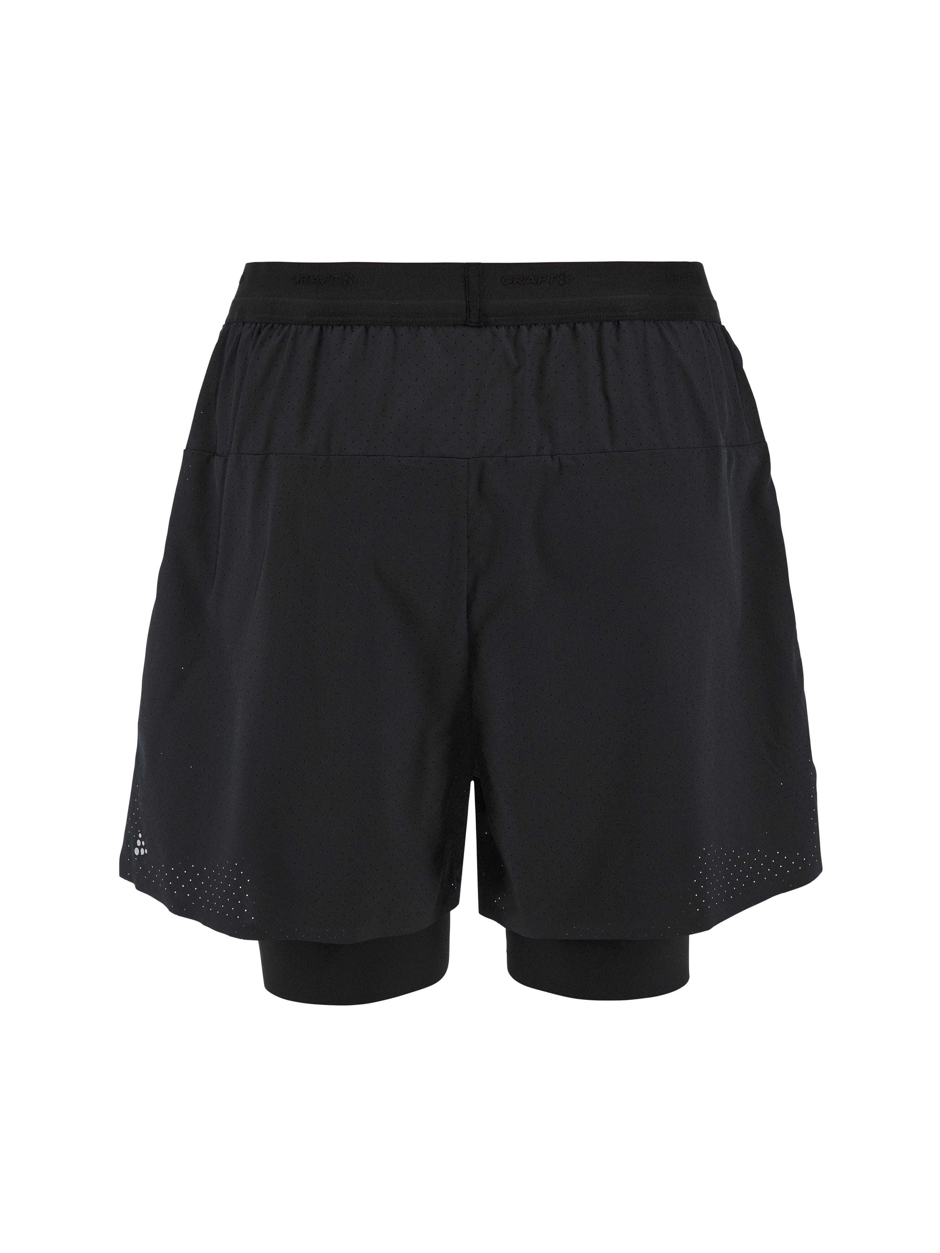 Men's Hypervent 2-In-1 Shorts - Black - Image 8