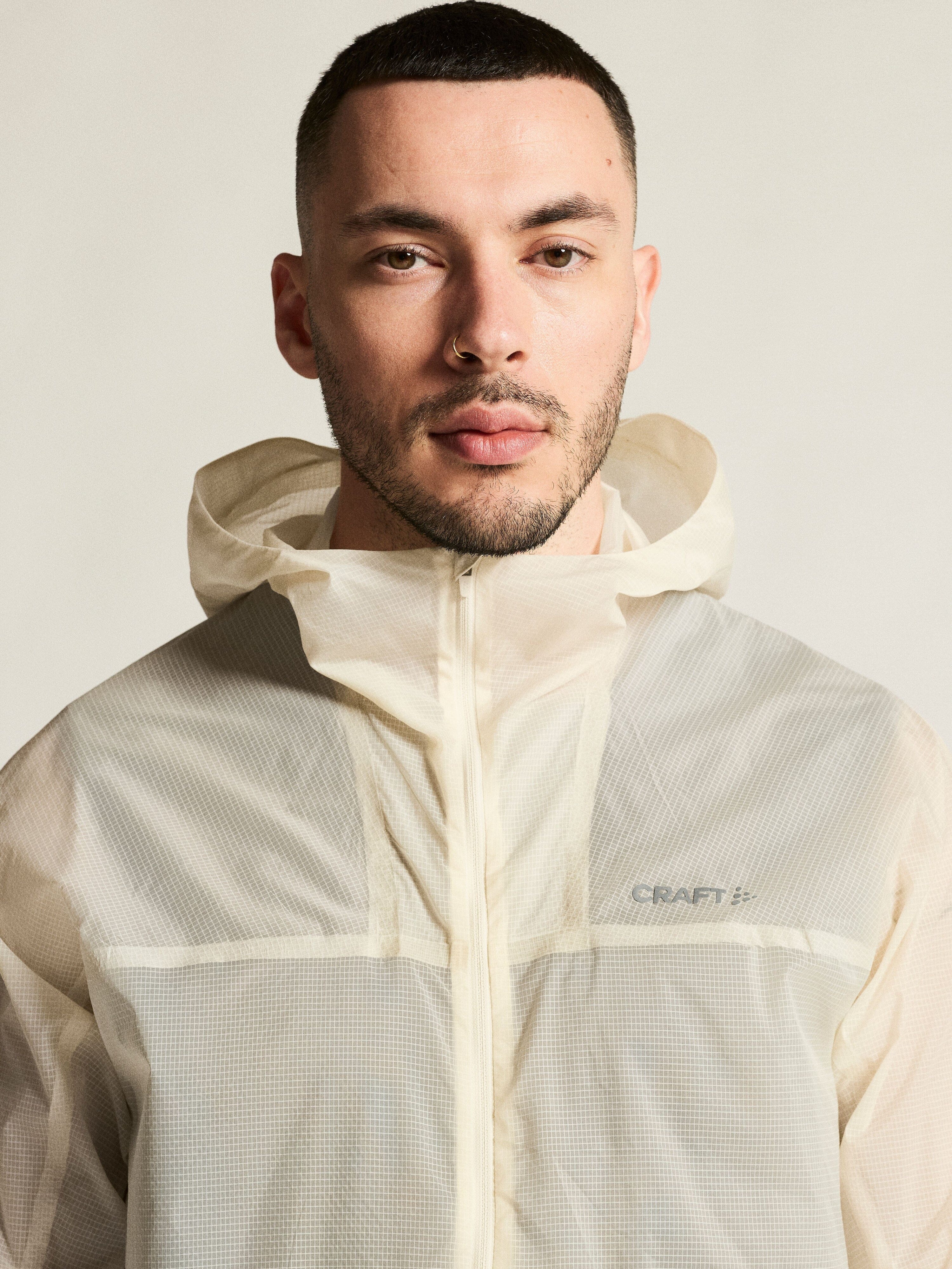 Men's Hypervent Light Wind Jacket - Tofu - Image 3