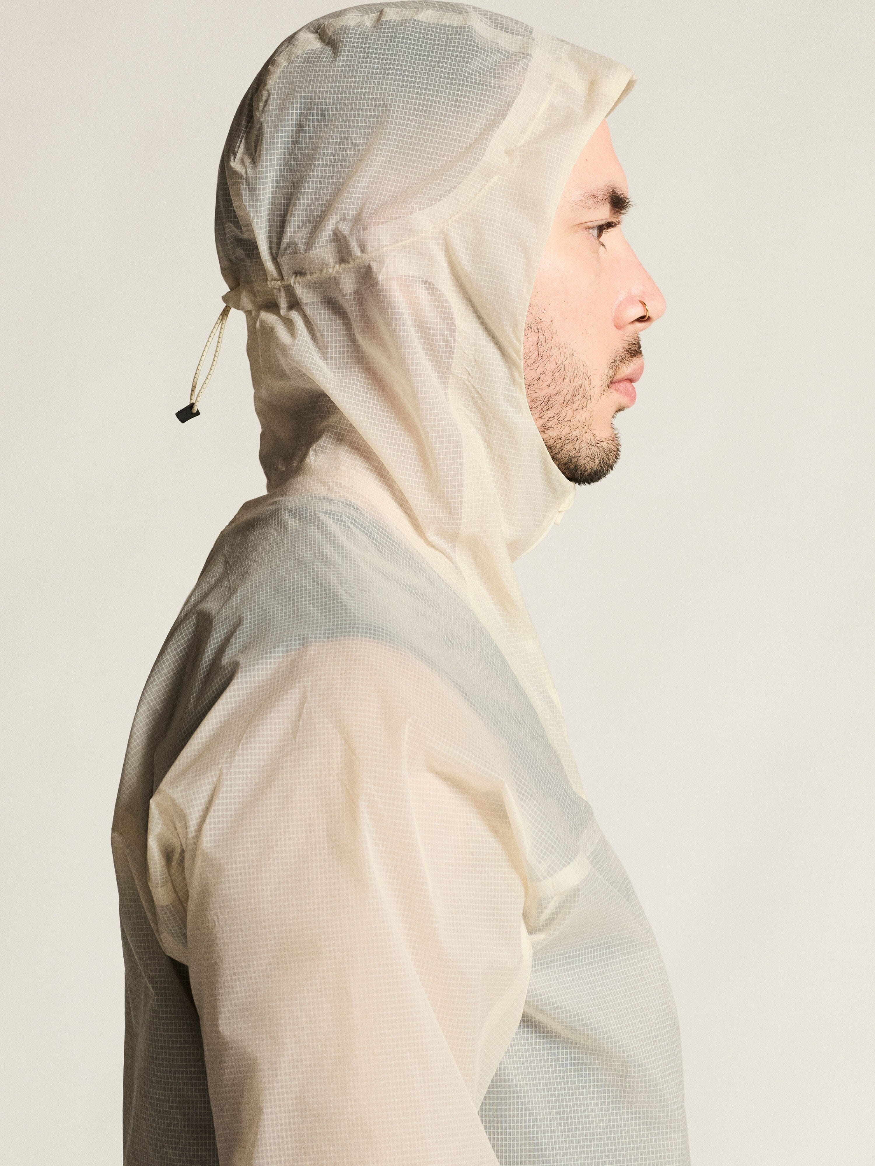 Men's Hypervent Light Wind Jacket - Tofu - Image 4