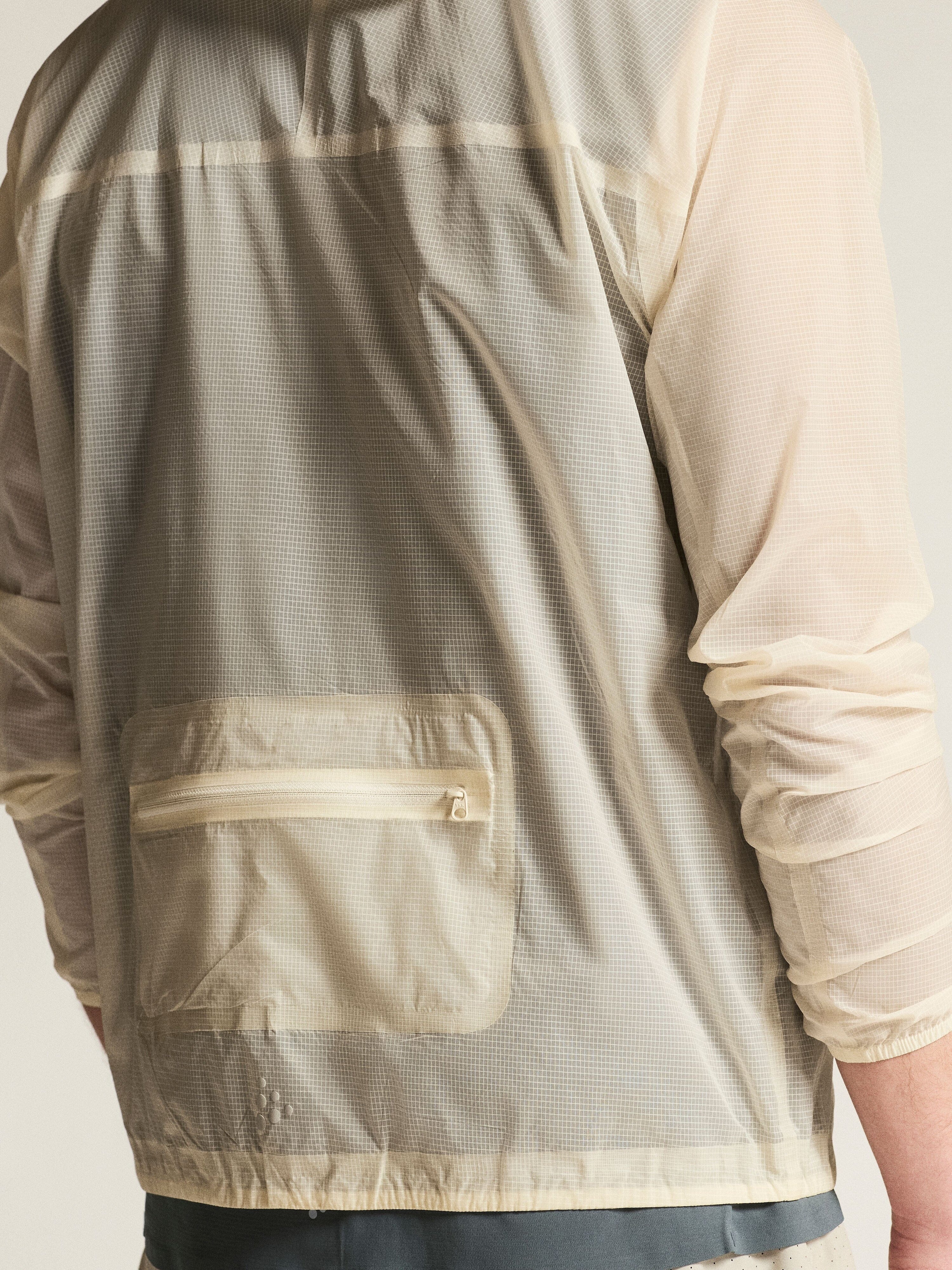 Men's Hypervent Light Wind Jacket - Tofu - Image 6