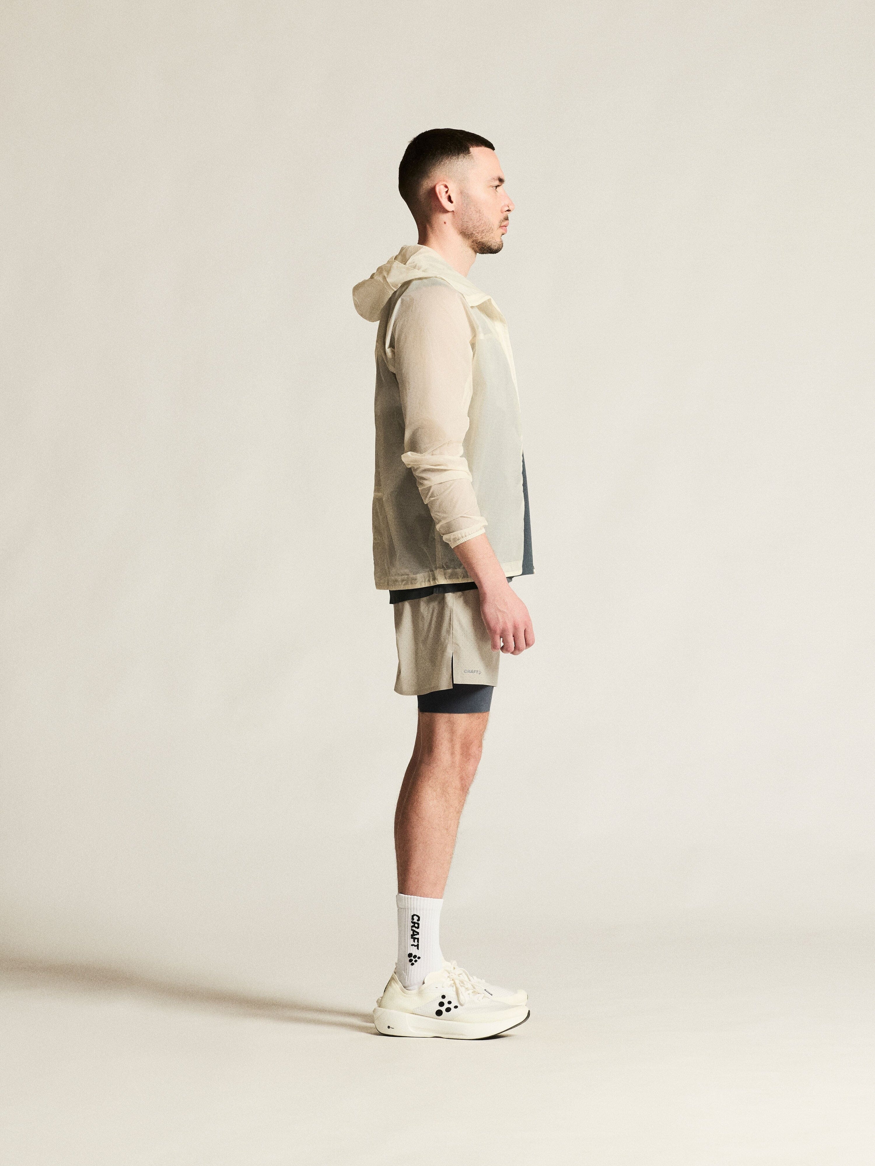 Men's Hypervent Light Wind Jacket - Tofu - Image 7