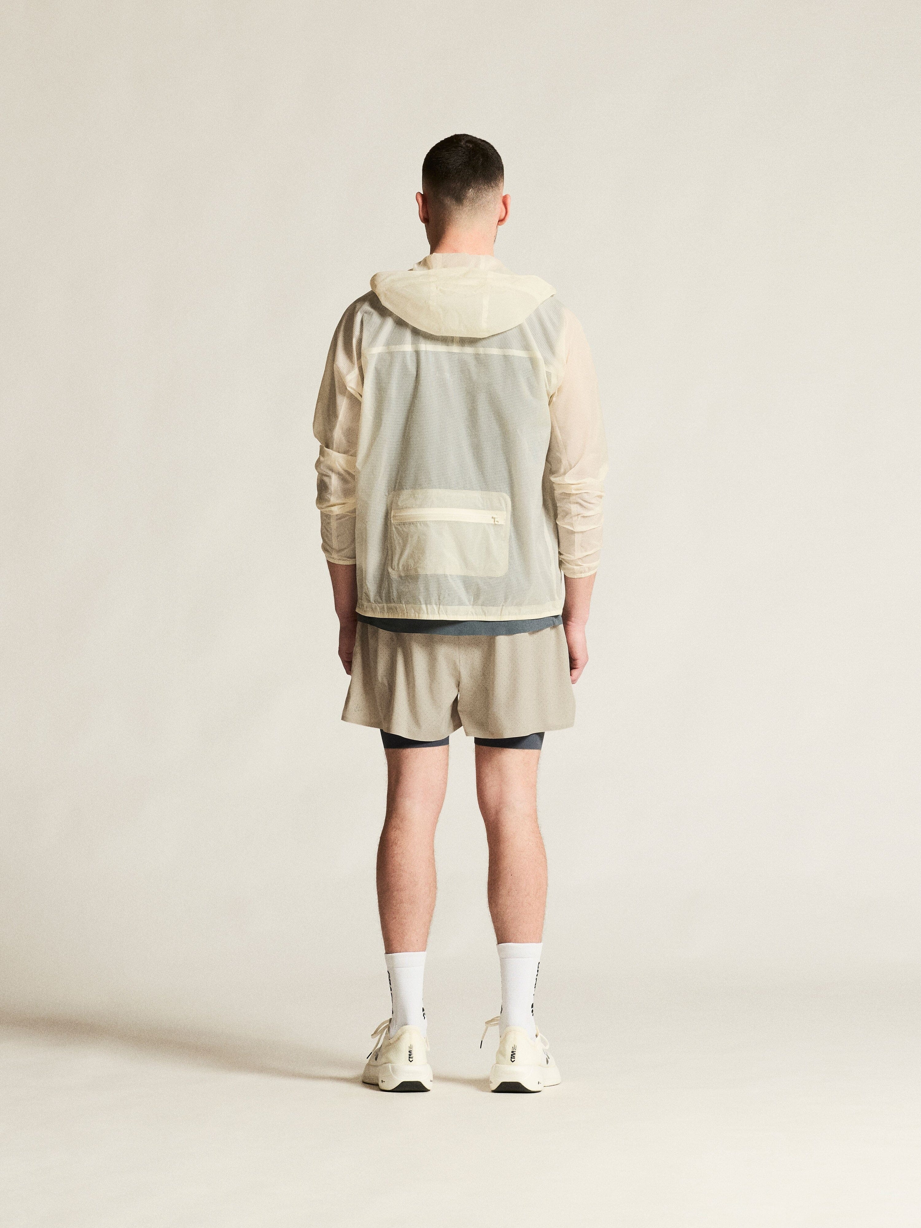 Men's Hypervent Light Wind Jacket - Tofu - Image 8