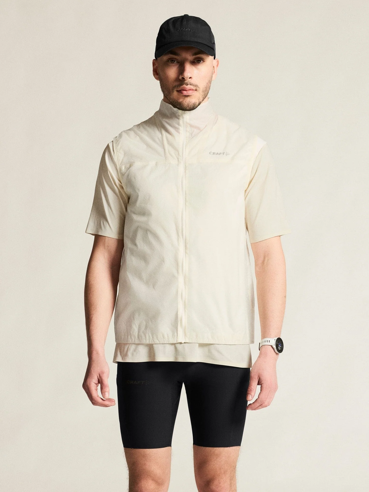 Men's Hypervent Light Wind Vest - Tofu - Image 2